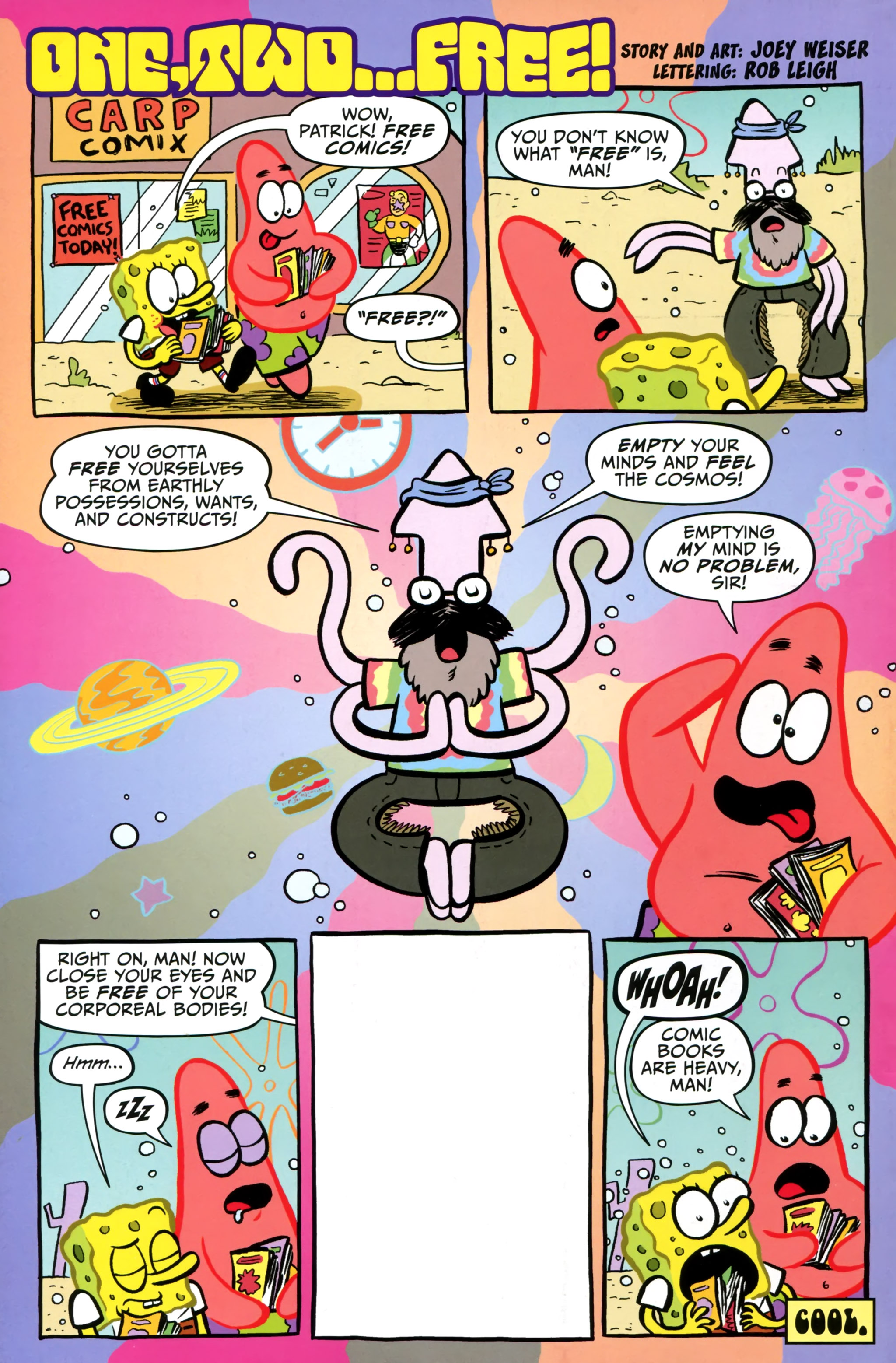 Read online Free Comic Book Day 2015 comic -  Issue # SpongeBob Freestyle Funnies 2015 - 32