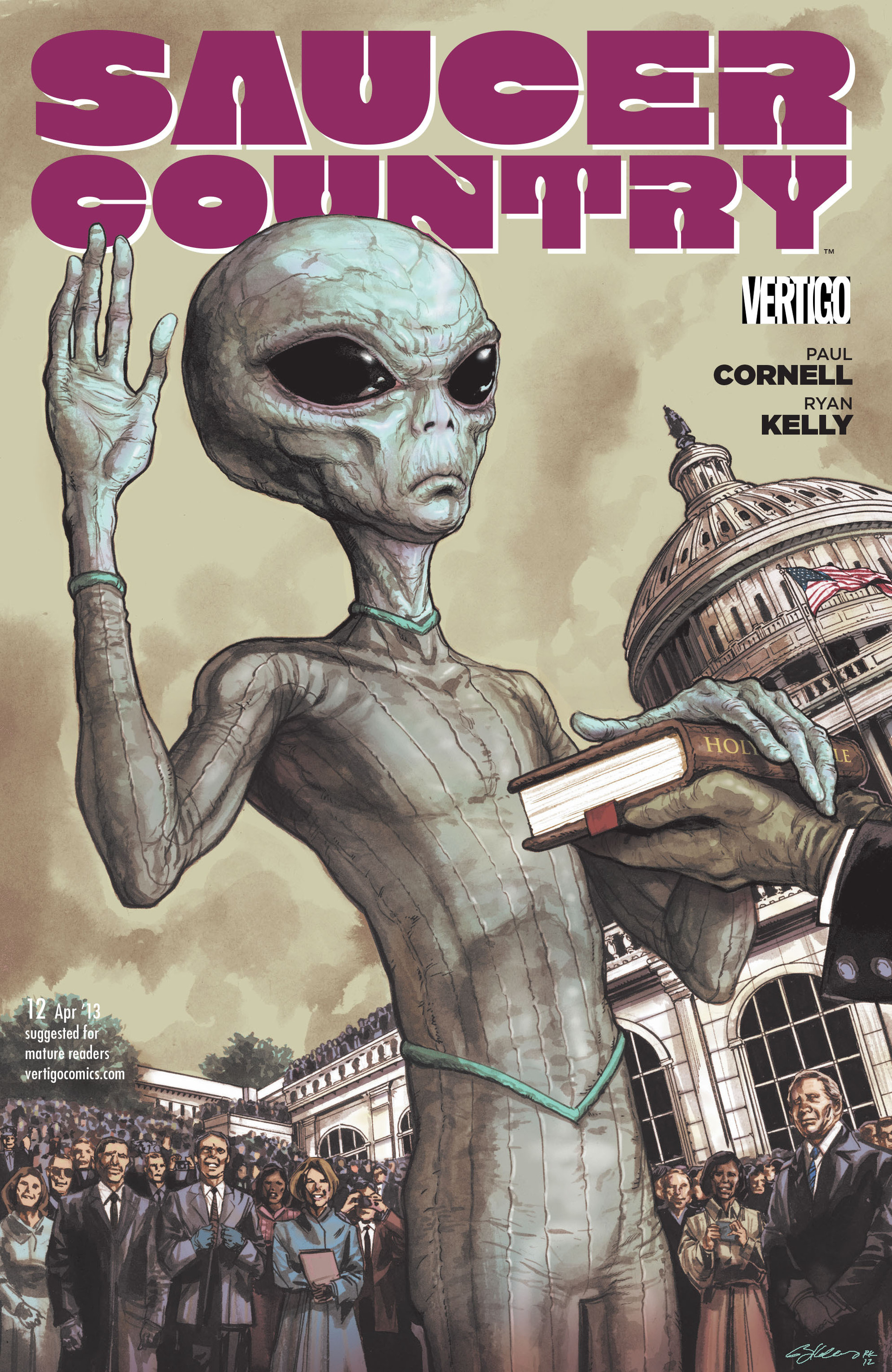 Read online Saucer Country comic -  Issue #12 - 1