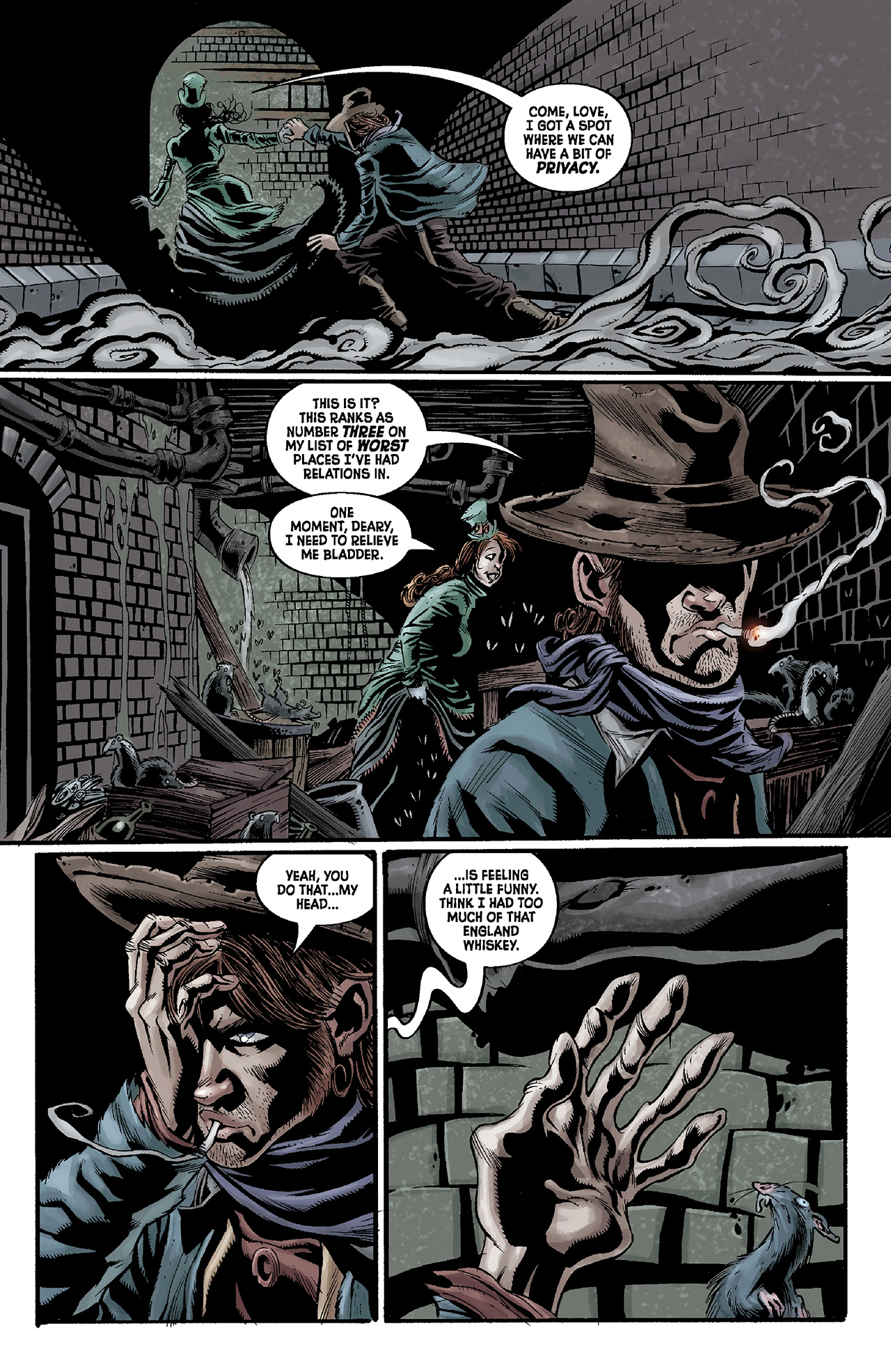 Read online Billy the Kid's Old Timey Oddities and the Ghastly Fiend of London comic -  Issue #1 - 16