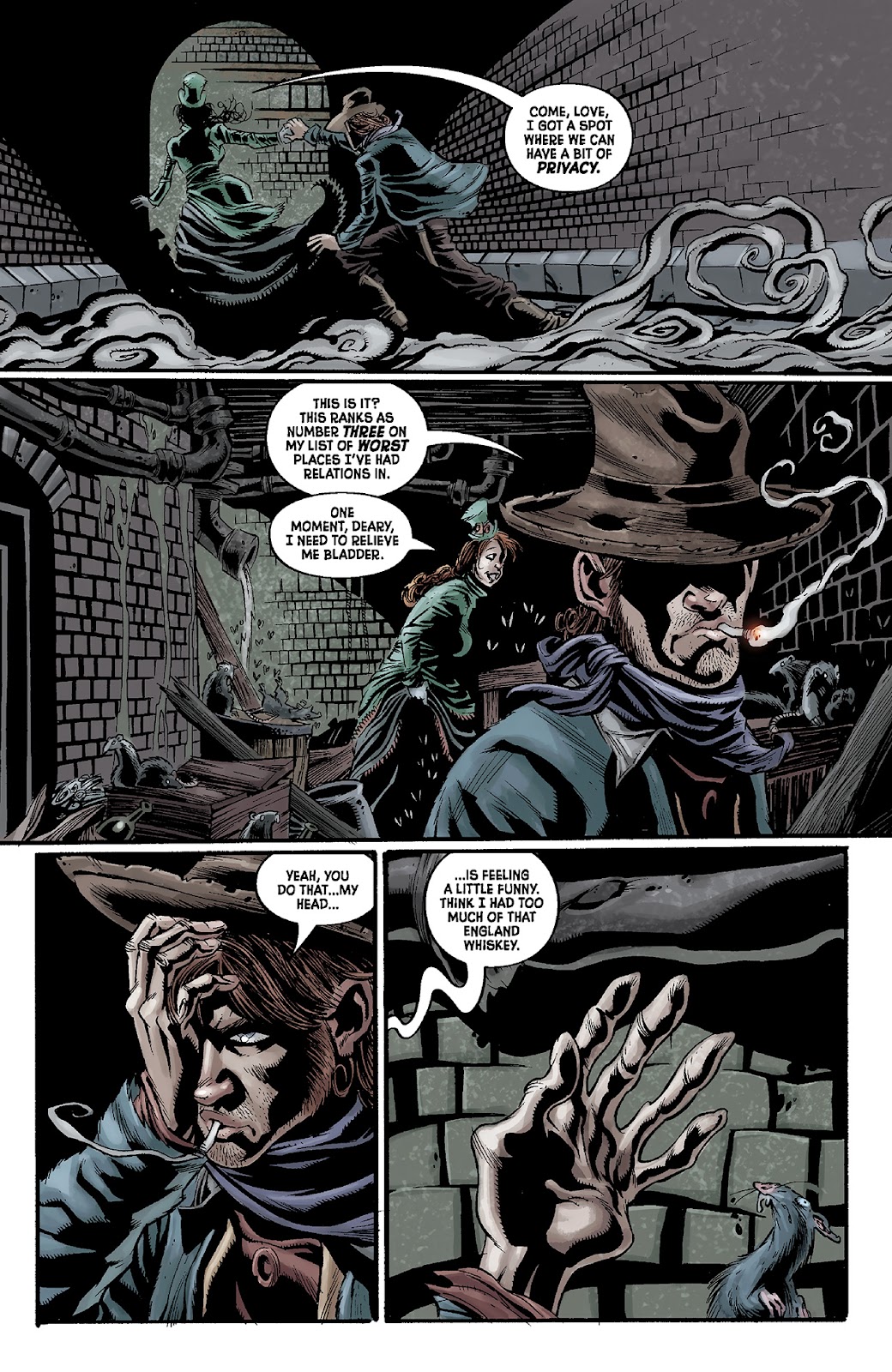 Billy the Kid's Old Timey Oddities and the Ghastly Fiend of London issue 1 - Page 16