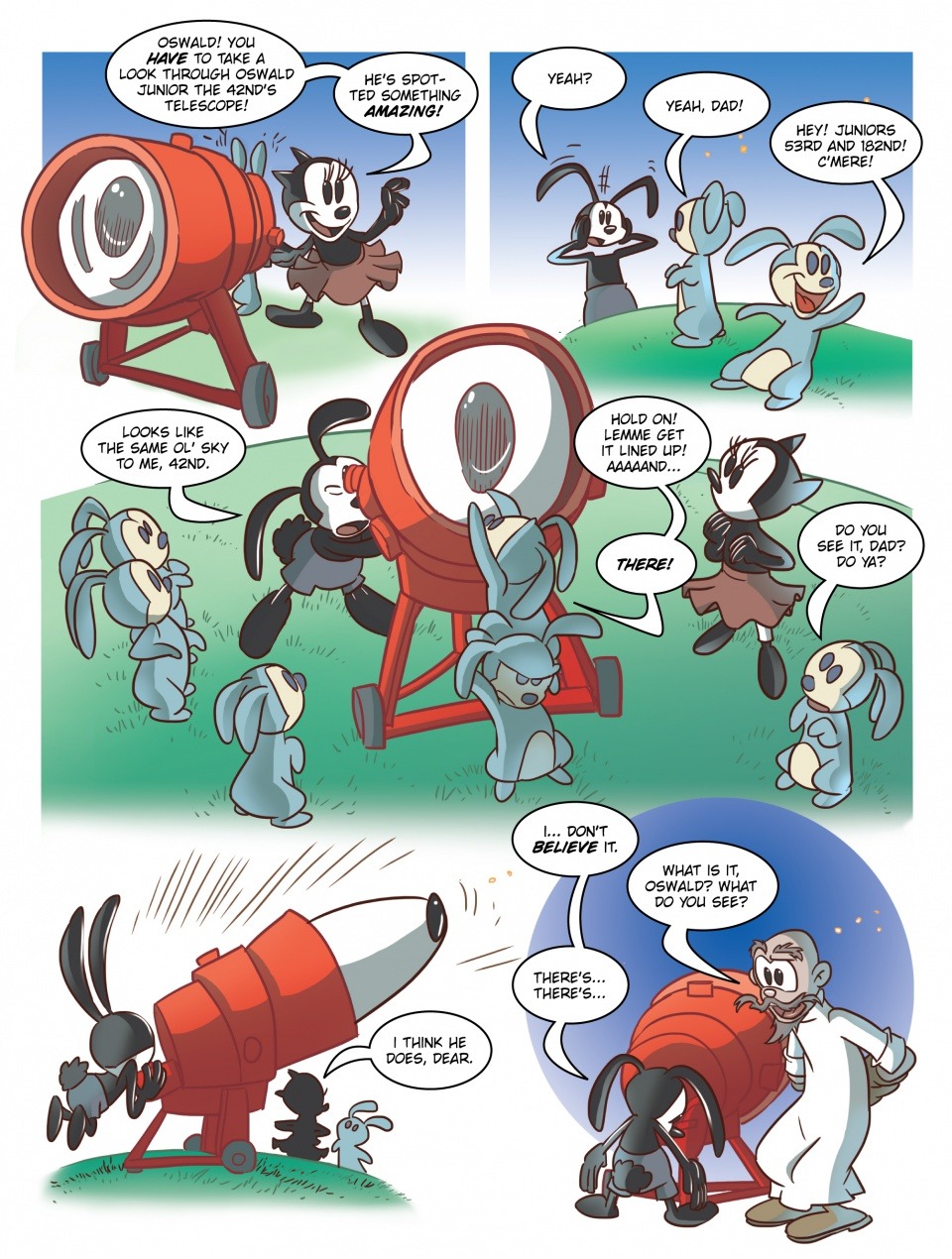 Read online Epic Mickey: Tales of the Wasteland comic -  Issue # There’s a Hole in the Sky - 3