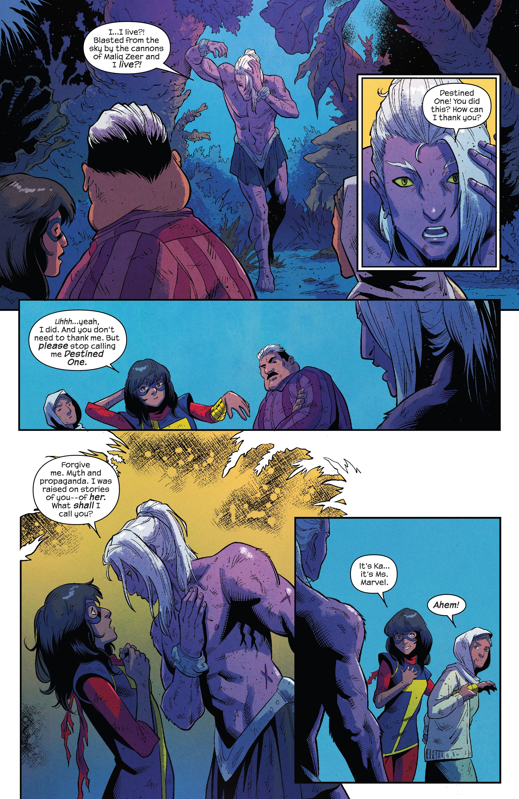 Read online Magnificent Ms. Marvel comic -  Issue #4 - 5
