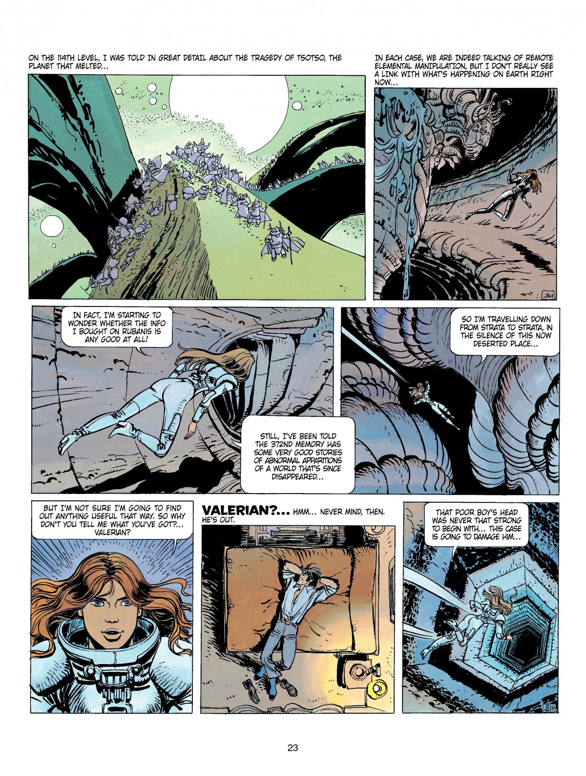 Read online Valerian and Laureline comic -  Issue #9 - 23
