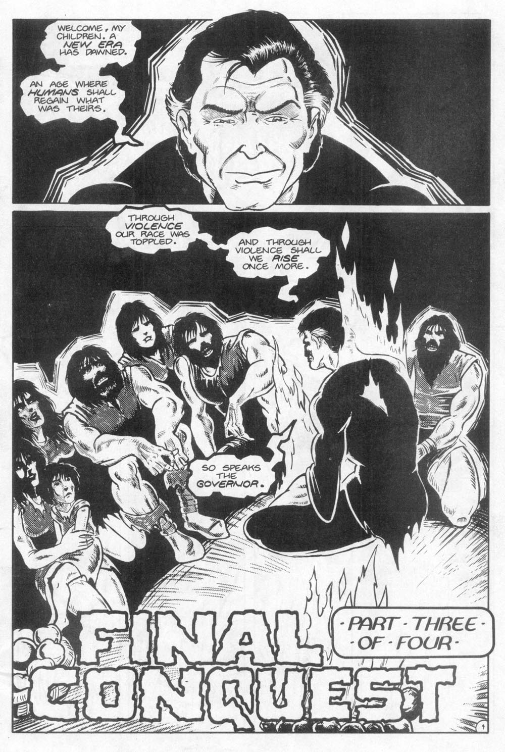 Read online Planet of the Apes (1990) comic -  Issue #23 - 3