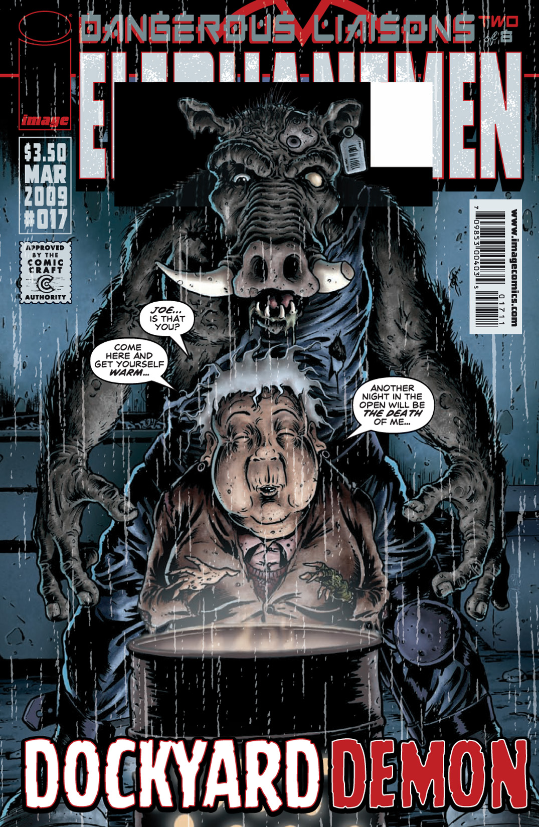 Read online Elephantmen comic -  Issue #17 - 1