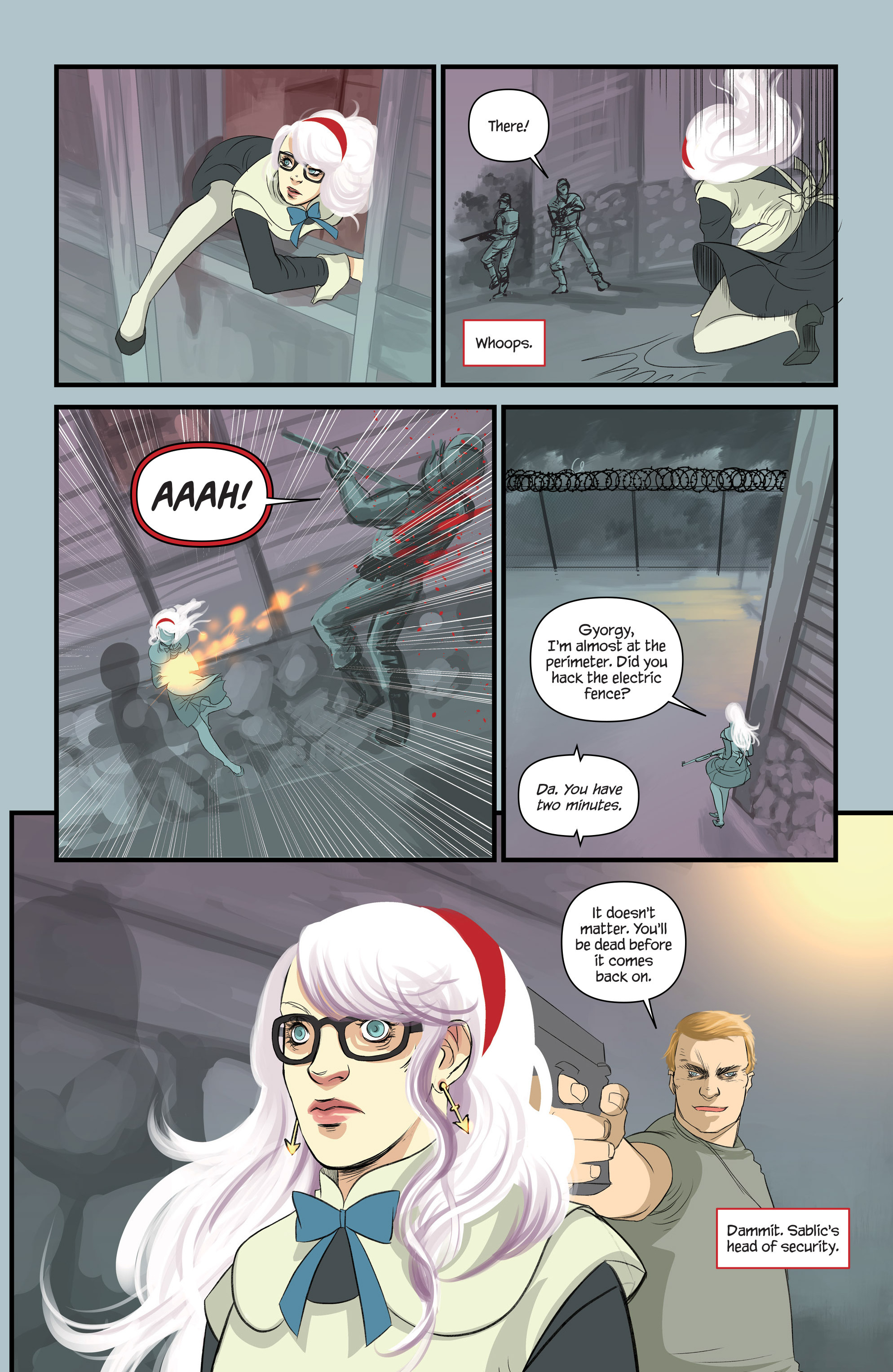 Read online Codename Baboushka comic -  Issue #1 - 19