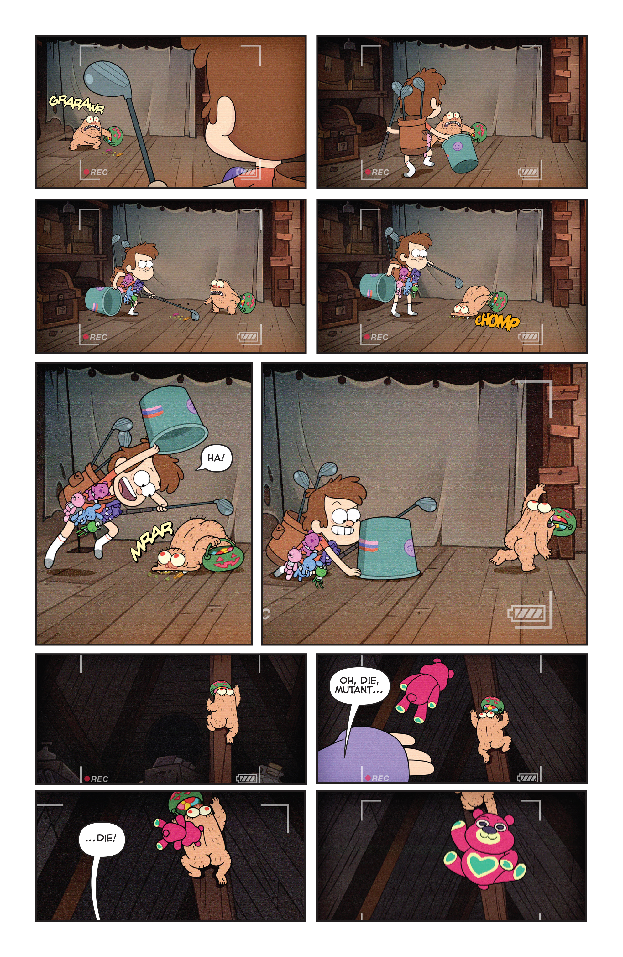 Read online Disney Gravity Falls Shorts Cinestory Comic comic -  Issue #1 - 6