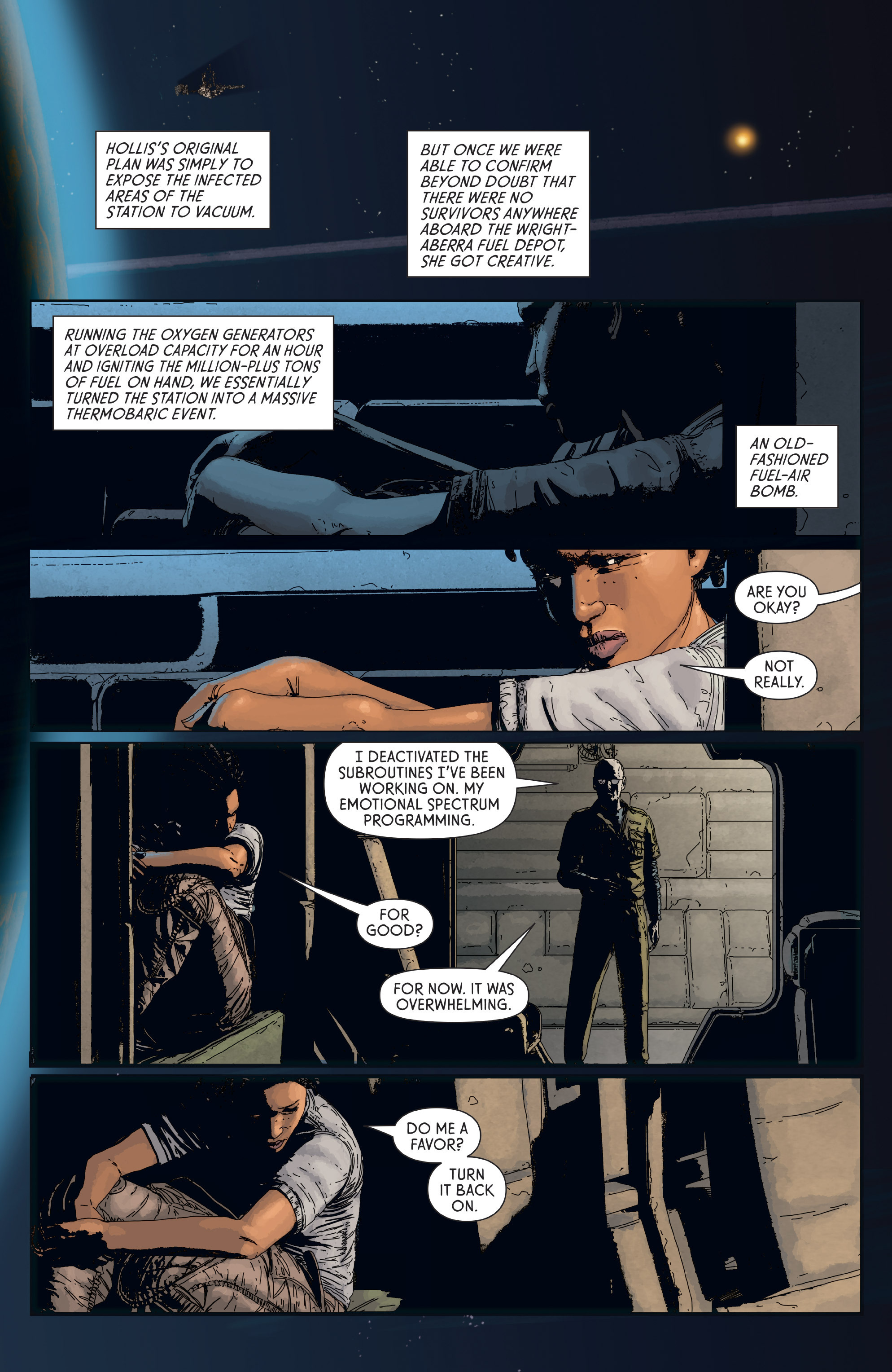 Read online Aliens: Defiance comic -  Issue #6 - 21