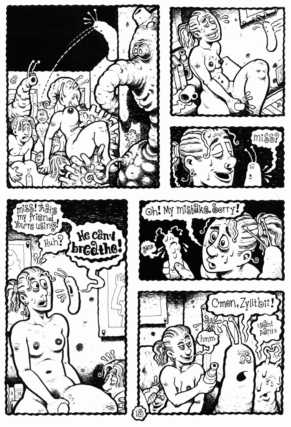 Read online Cynthia Petal's Really Fantastic Alien Sex Frenzy! comic -  Issue # Full - 20