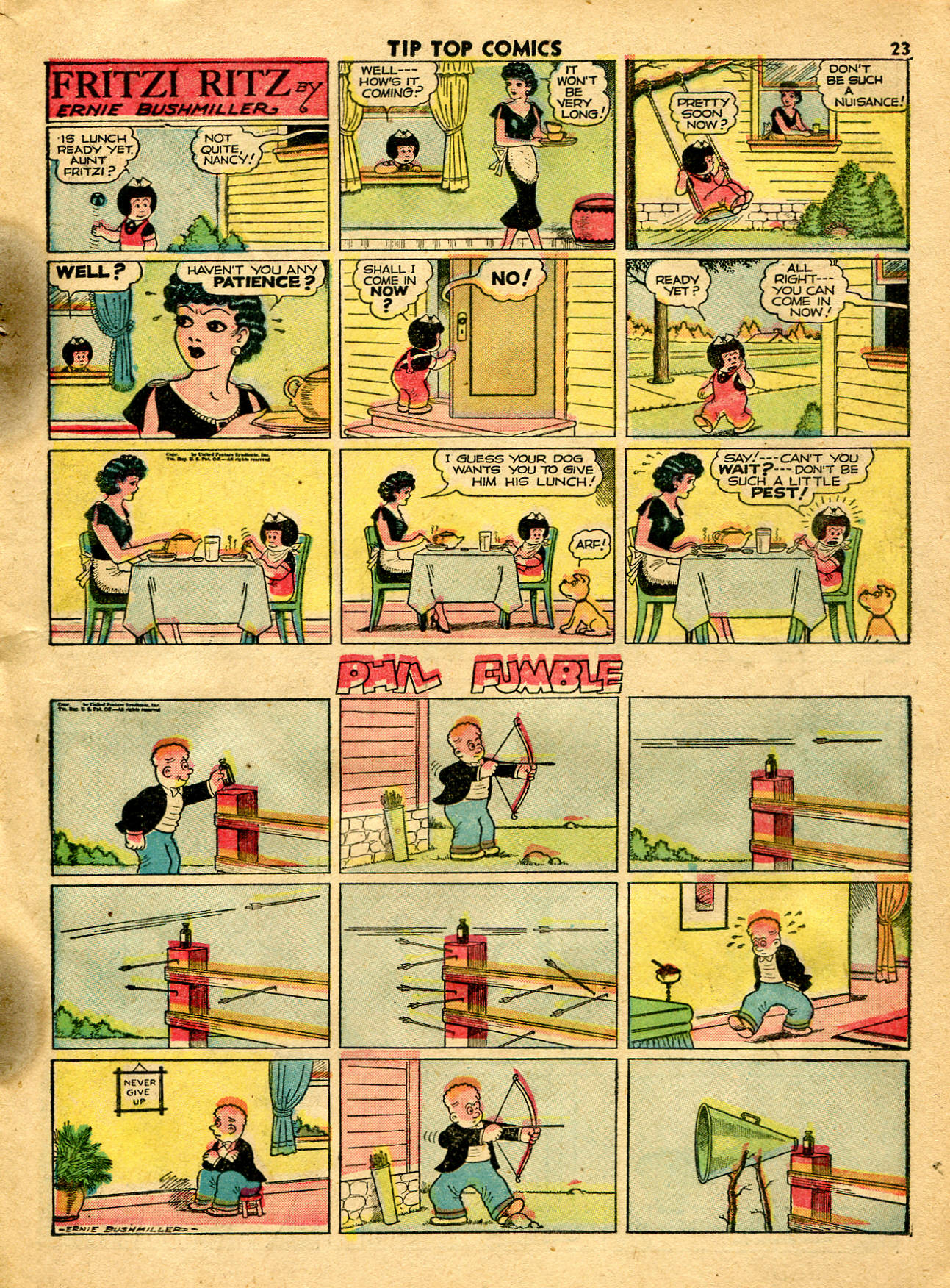 Read online Tip Top Comics comic -  Issue #60 - 25