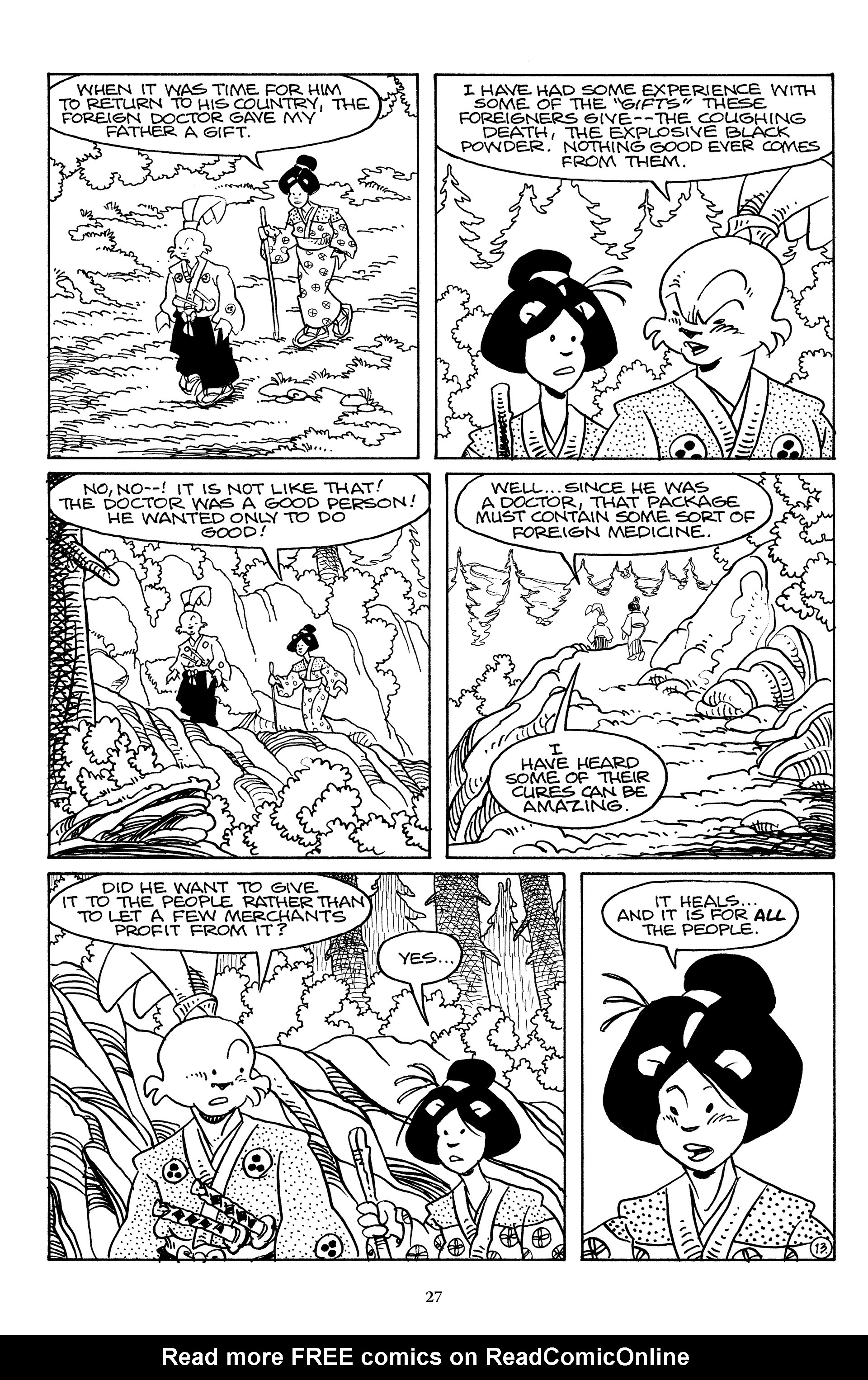 Read online The Usagi Yojimbo Saga (2021) comic -  Issue # TPB 5 (Part 1) - 27