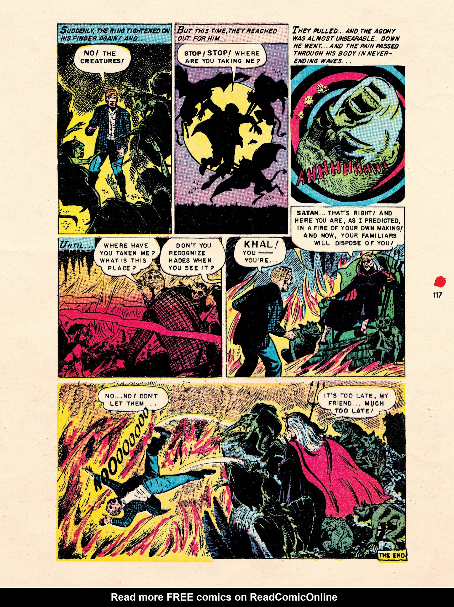 Read online Chilling Archives of Horror Comics comic -  Issue # TPB 14 - 118
