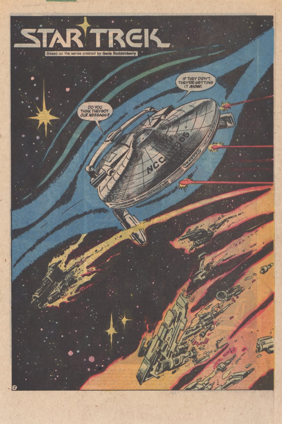 Read online Star Trek (1984) comic -  Issue #50 - 4
