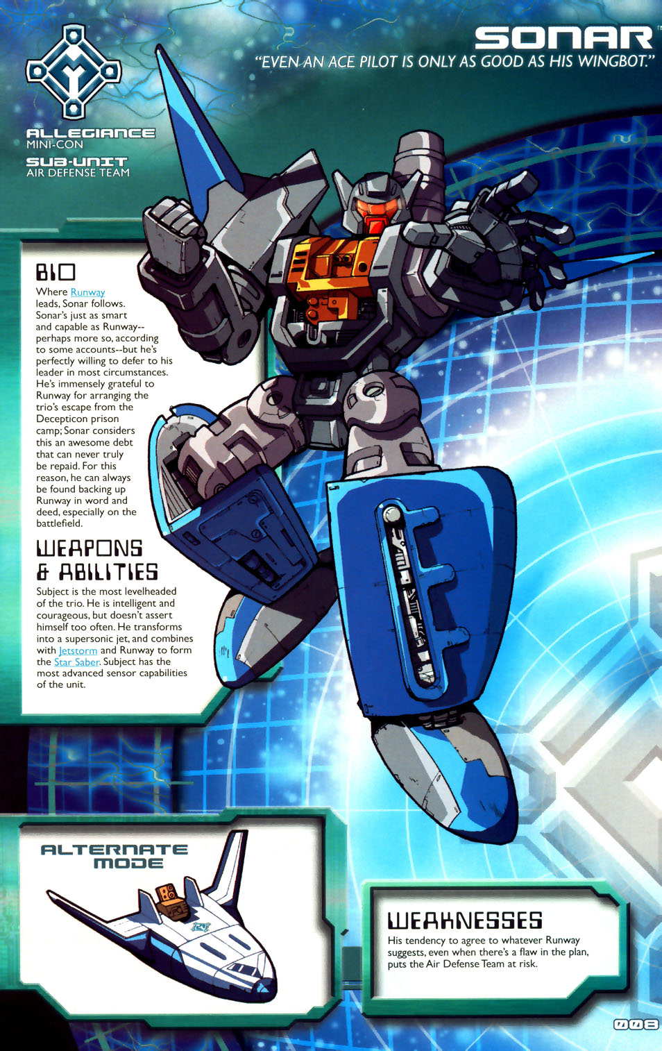 Read online More Than Meets The Eye: Transformers Armada comic -  Issue #1 - 12