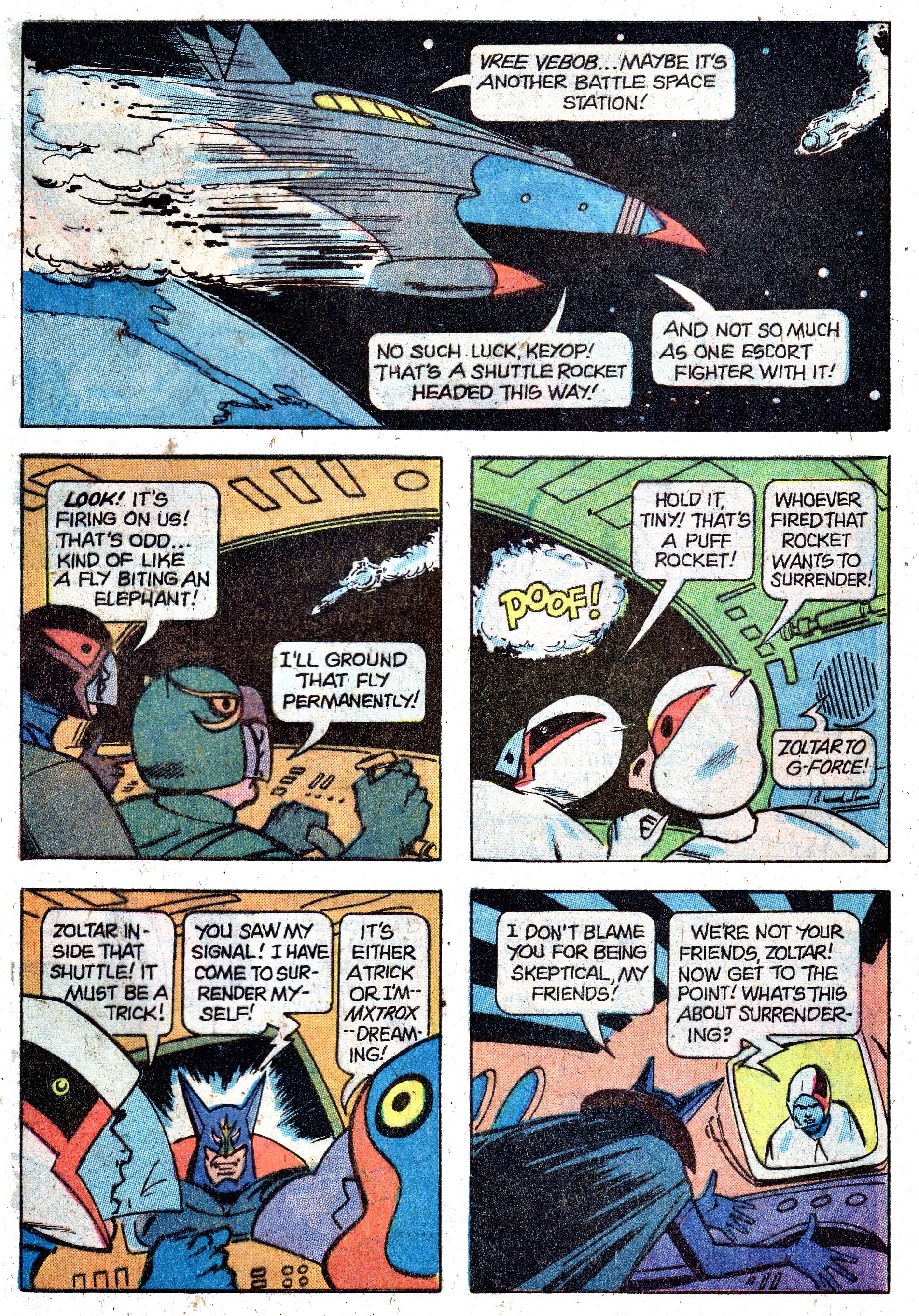 Read online Battle of the Planets (1979) comic -  Issue #8 - 4