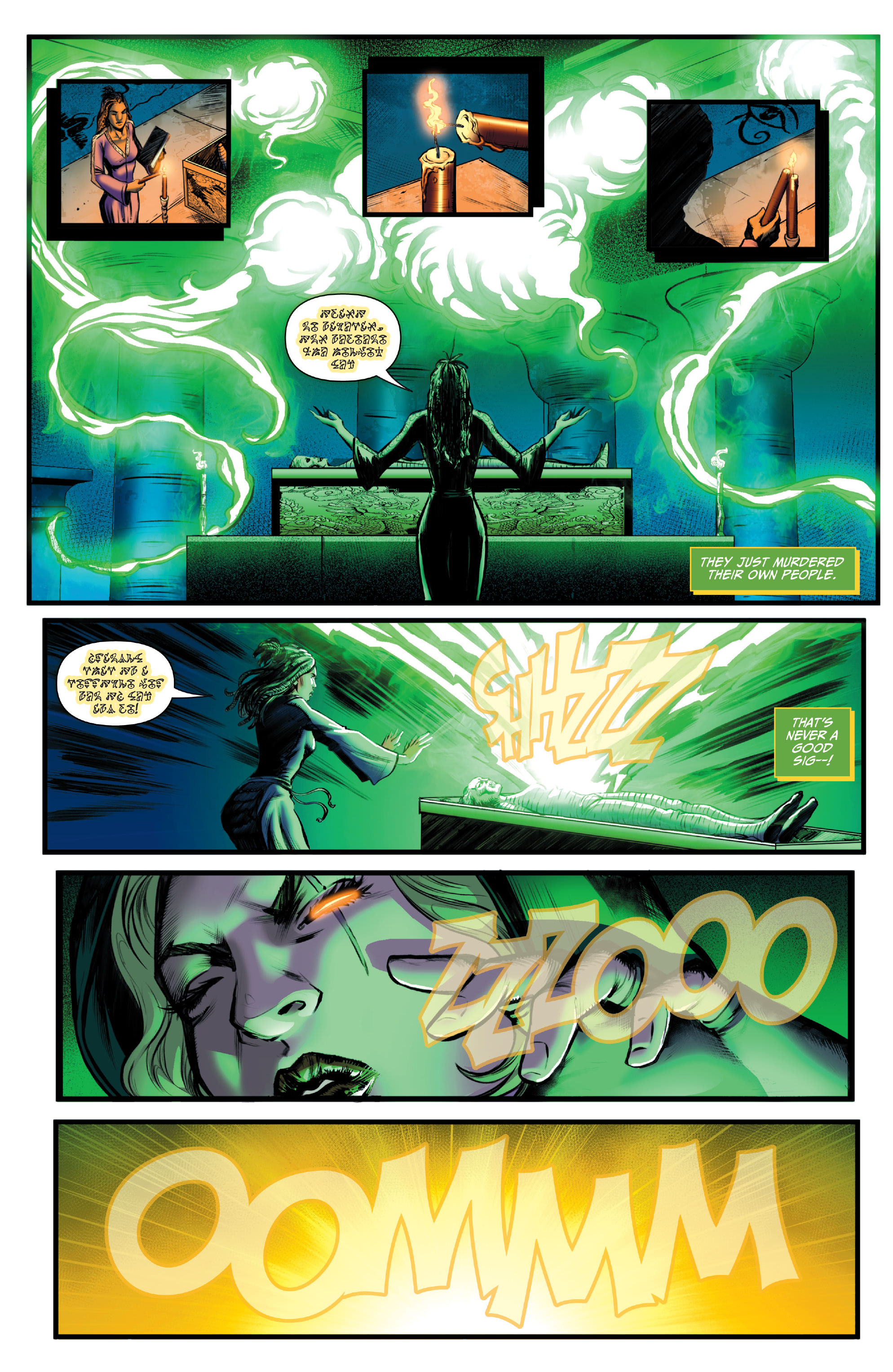Read online Van Helsing vs The League of Monsters comic -  Issue #3 - 7