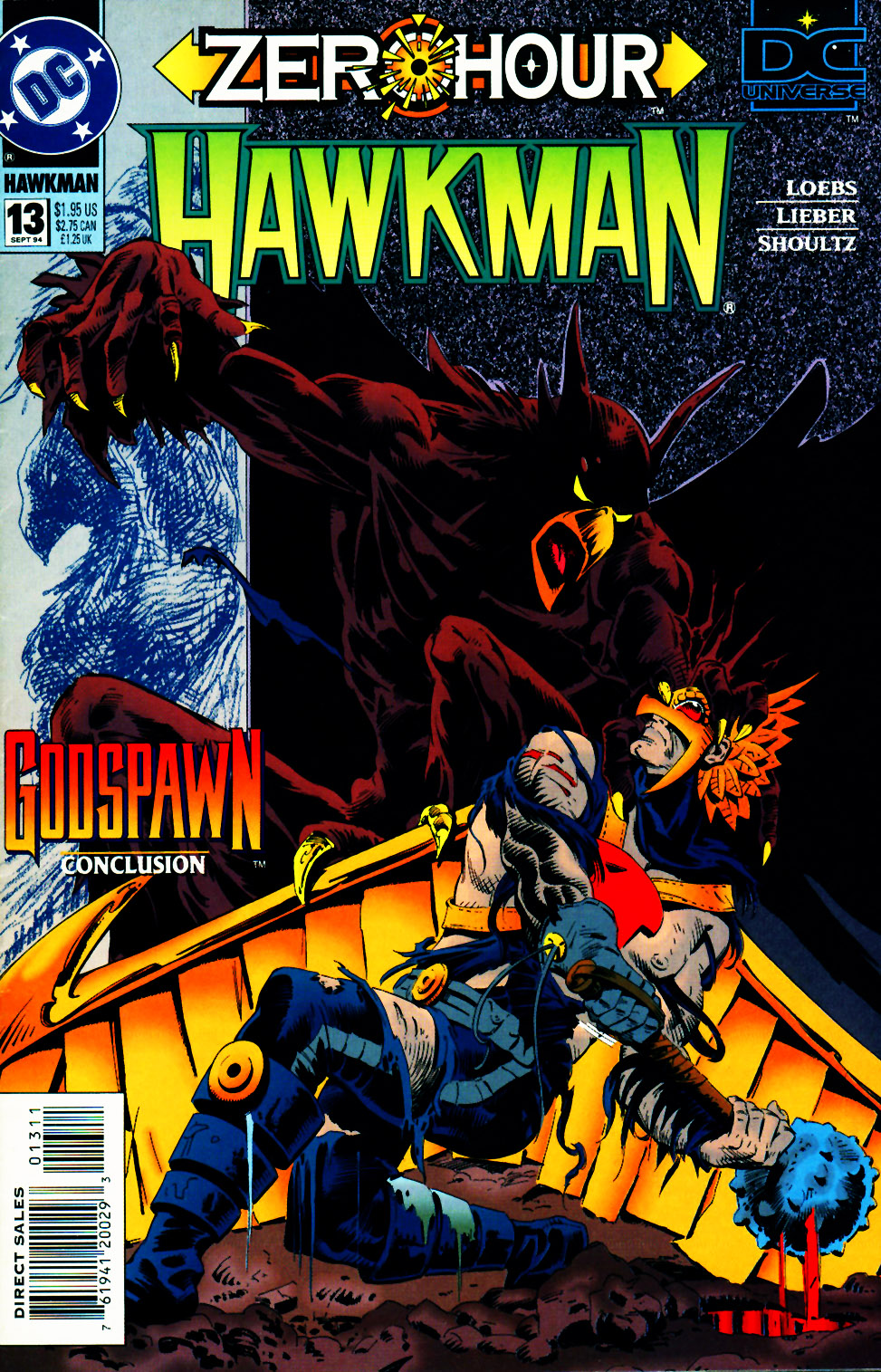 Read online Hawkman (1993) comic -  Issue #13 - 1