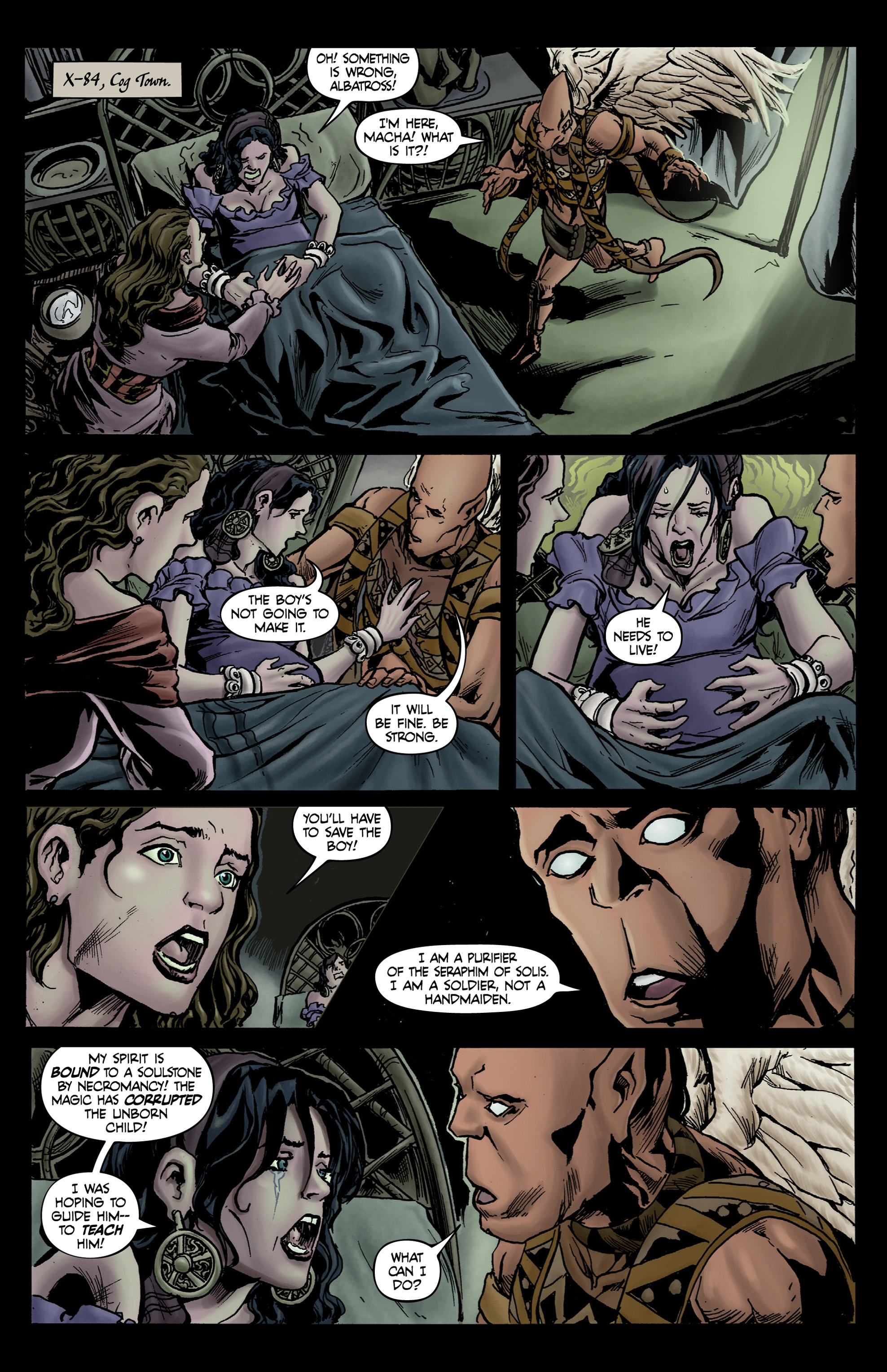Read online Raven Nevermore comic -  Issue #6 - 14