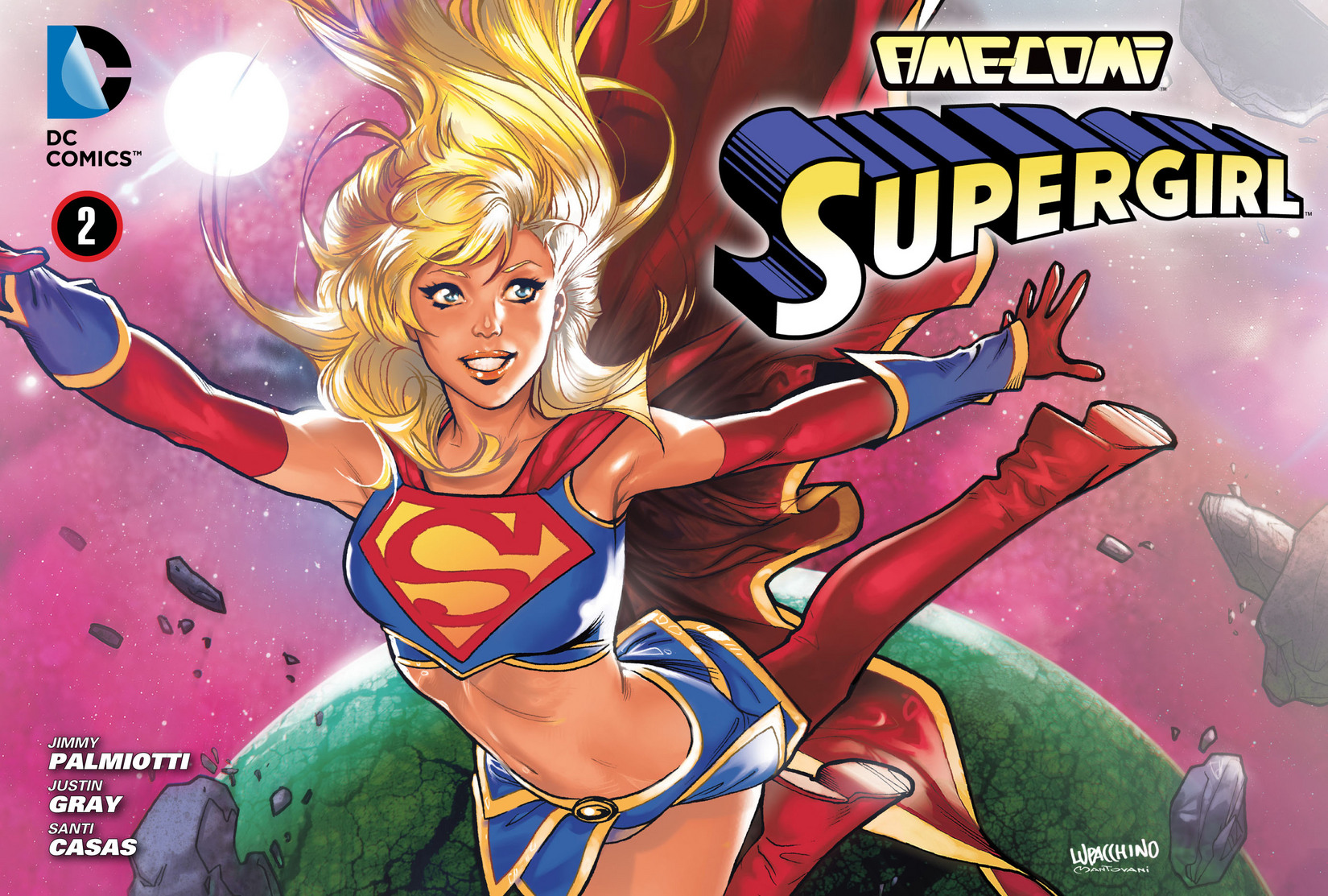 Read online Ame-Comi: Supergirl comic -  Issue #2 - 1