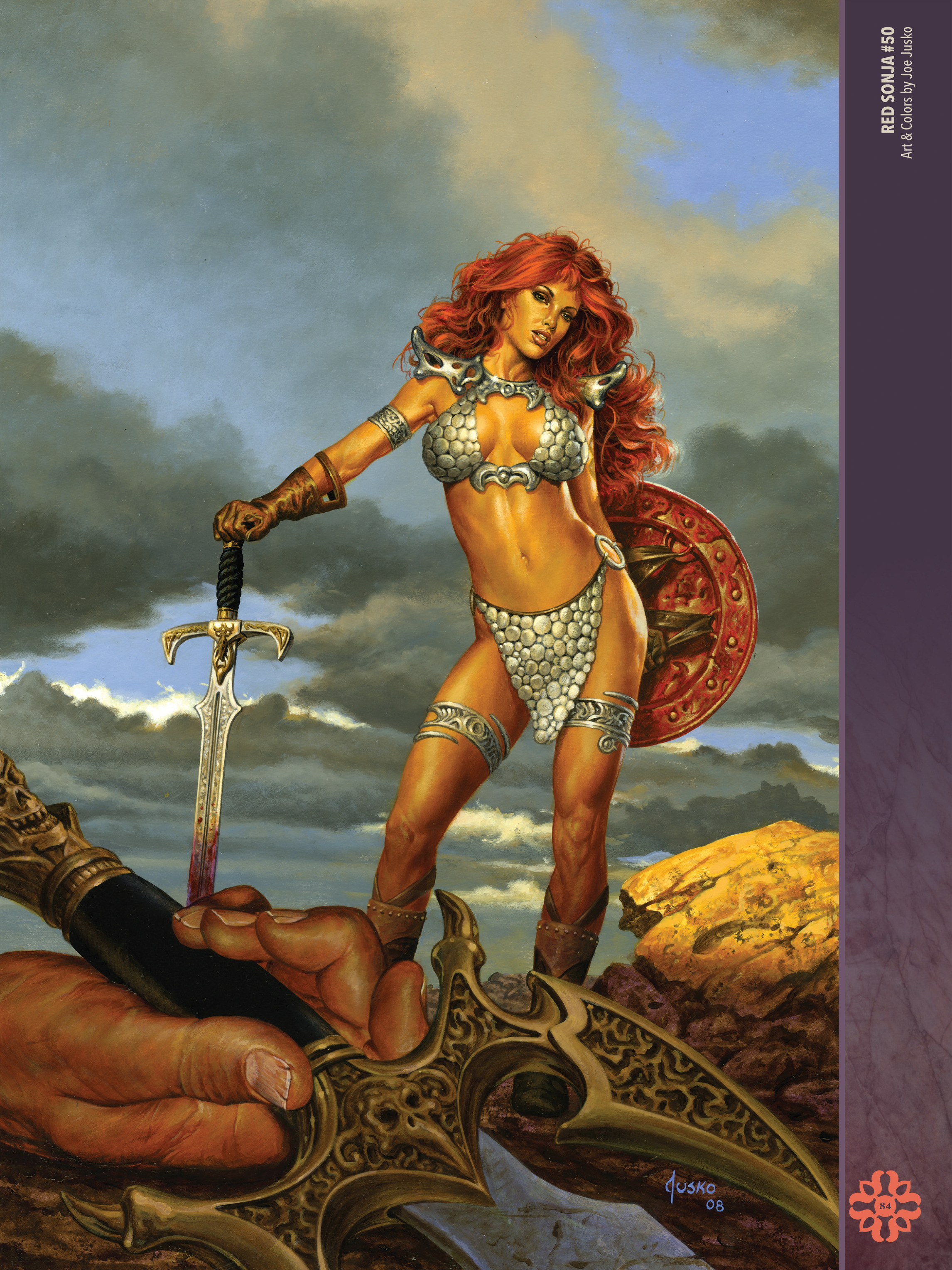 Read online The Art of Red Sonja comic -  Issue # TPB 2 (Part 1) - 84