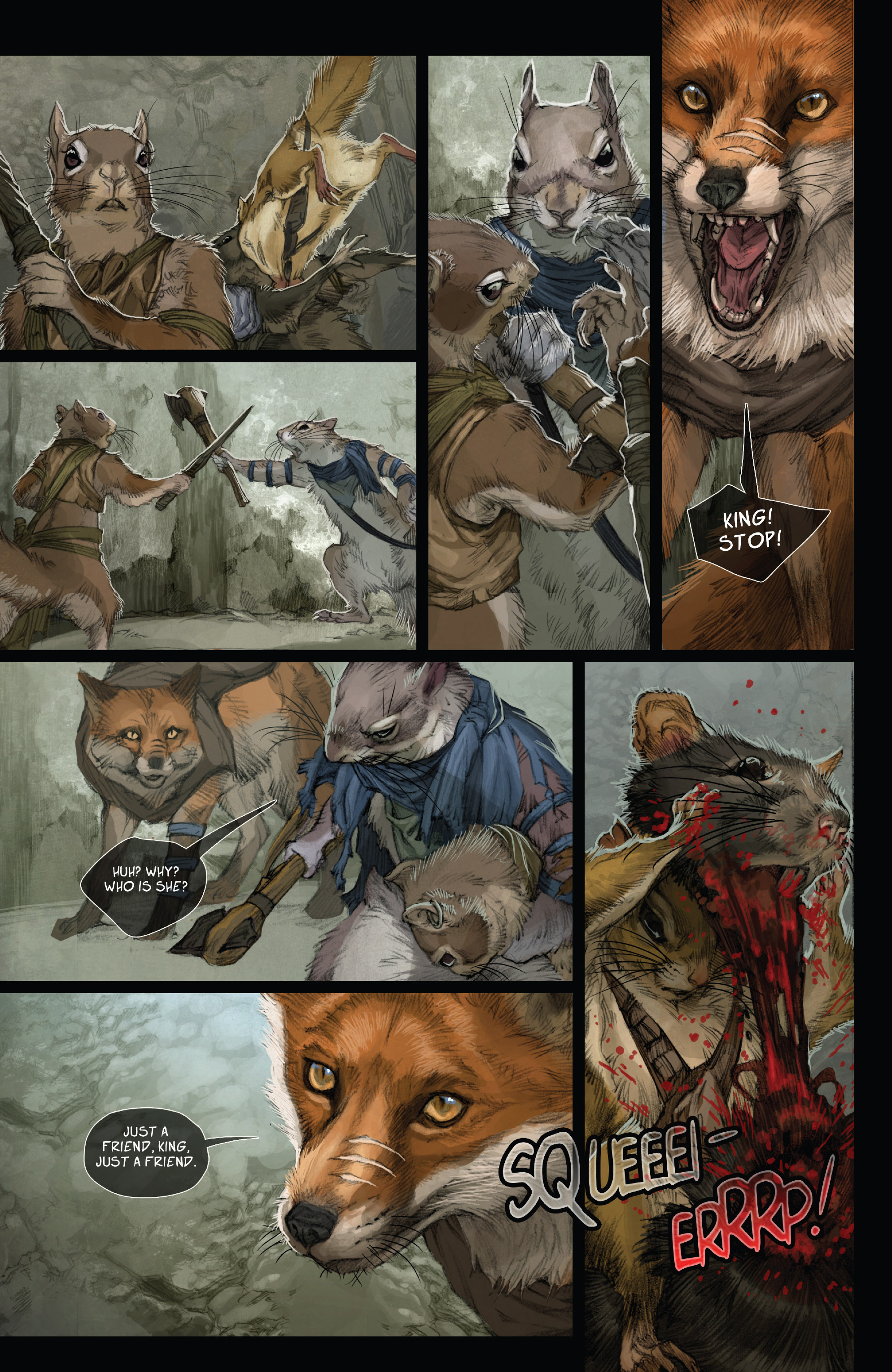 Read online Squarriors (2014) comic -  Issue #4 - 24