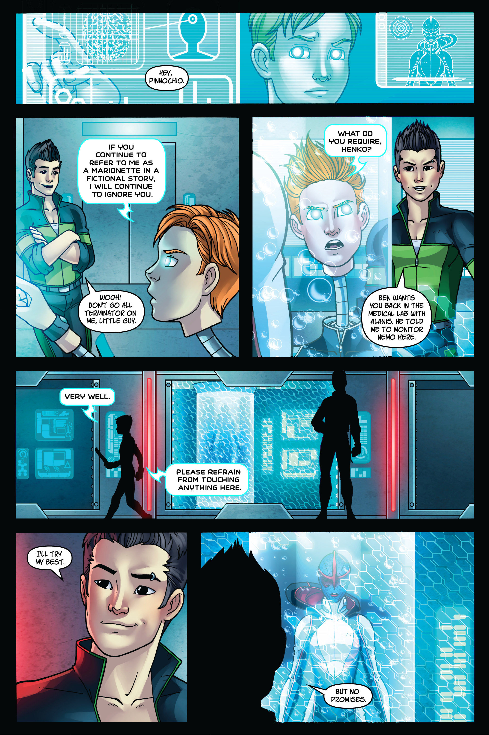 Read online Neverminds comic -  Issue #4 - 17