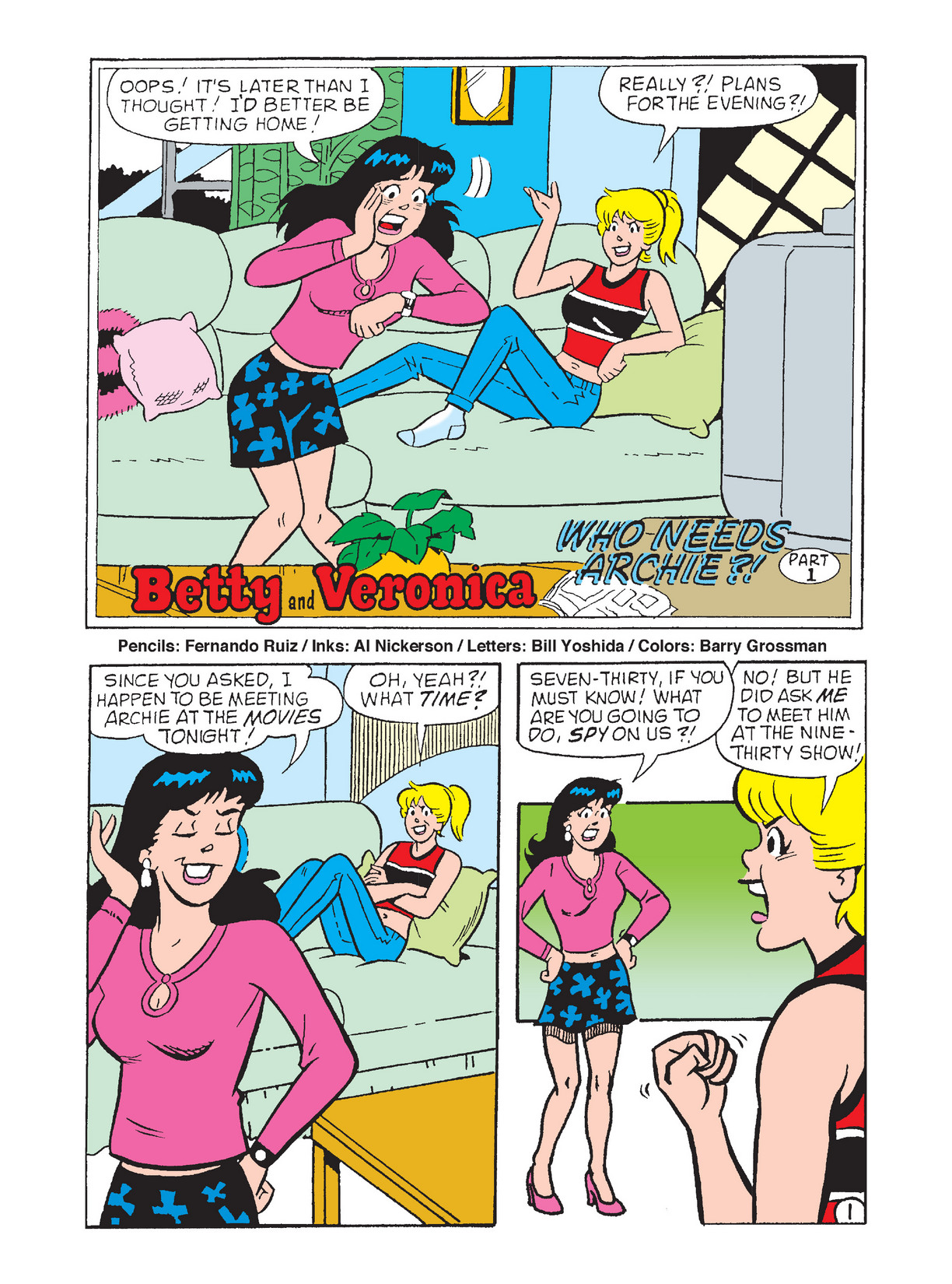 Read online Betty and Veronica Double Digest comic -  Issue #223 - 219