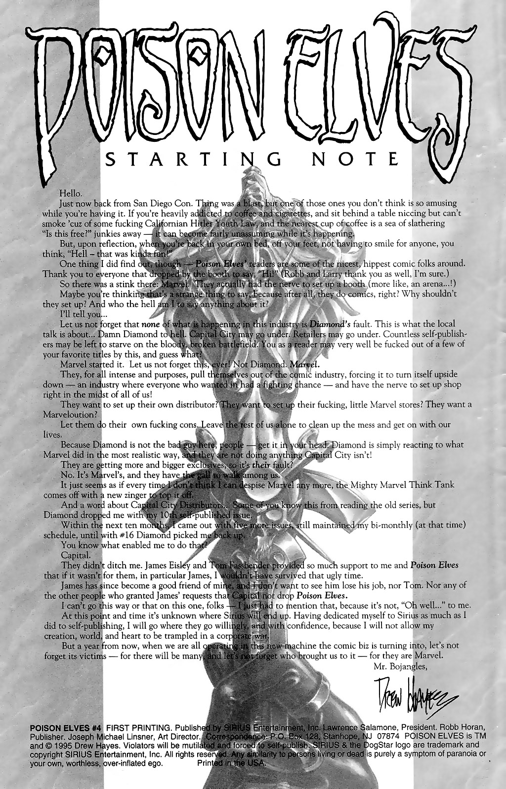 Read online Poison Elves (1995) comic -  Issue #4 - 2