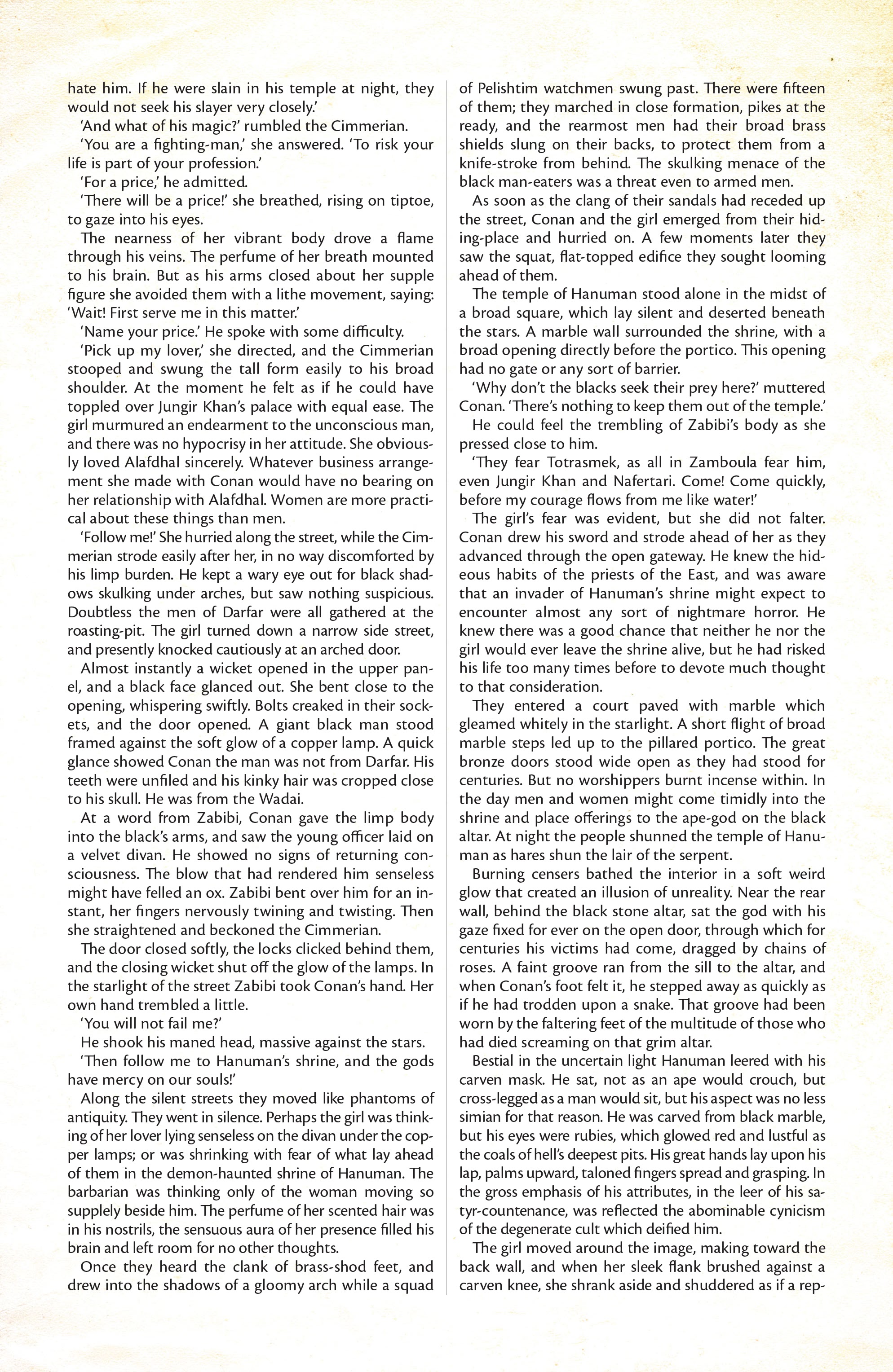 Read online The Cimmerian: The Man-Eaters Of Zamboula comic -  Issue #2 - 25
