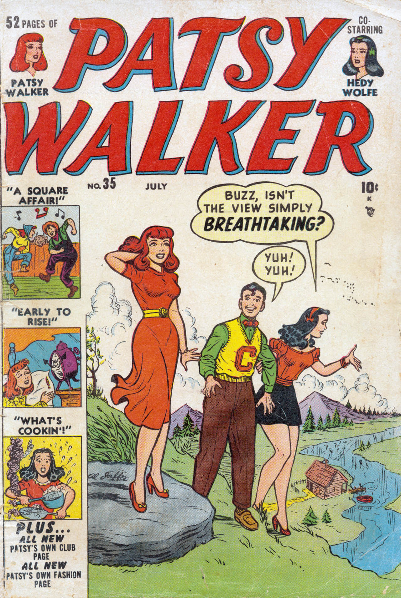 Read online Patsy Walker comic -  Issue #35 - 1