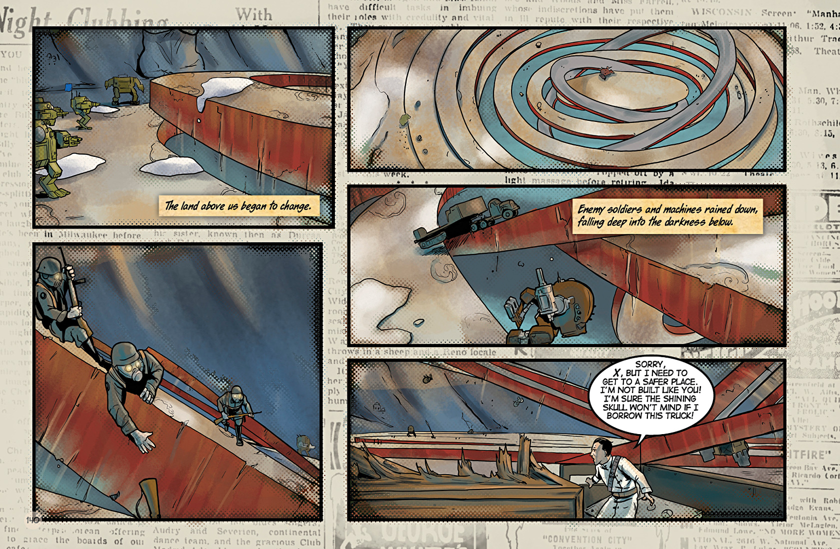 Read online The Adventures of the 19XX comic -  Issue #3 - 137