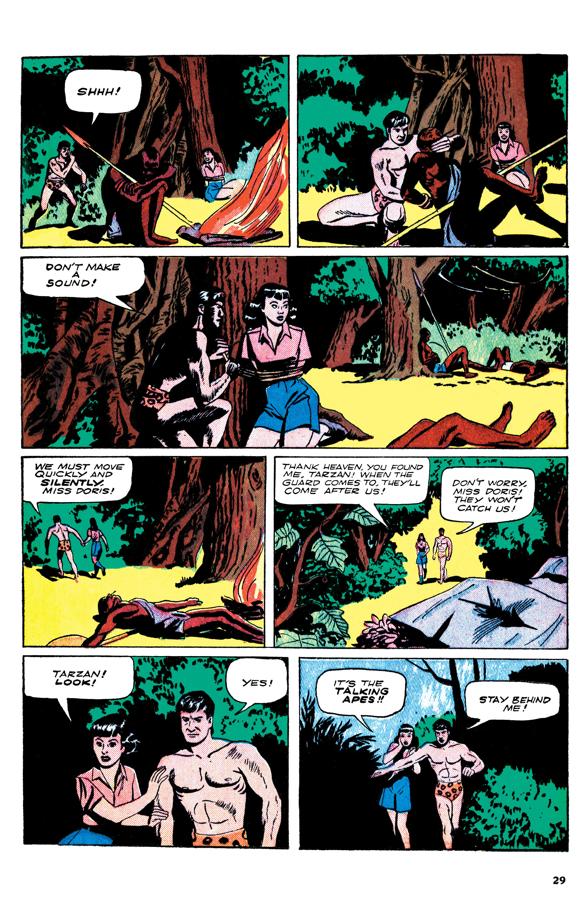 Read online Edgar Rice Burroughs Tarzan: The Jesse Marsh Years Omnibus comic -  Issue # TPB (Part 1) - 30