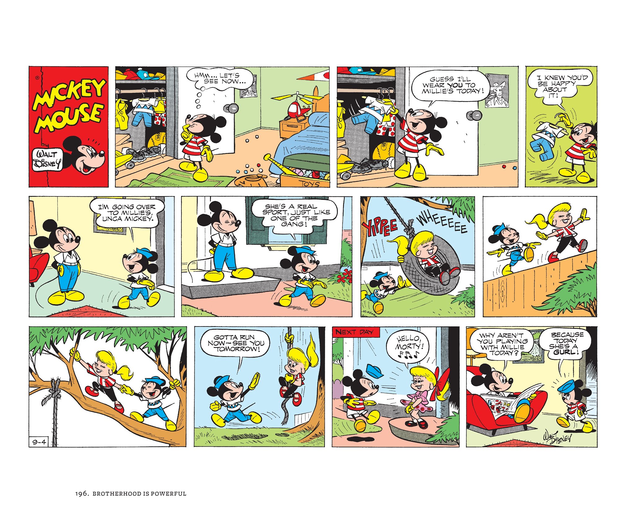 Read online Walt Disney's Mickey Mouse Color Sundays comic -  Issue # TPB 2 (Part 2) - 96