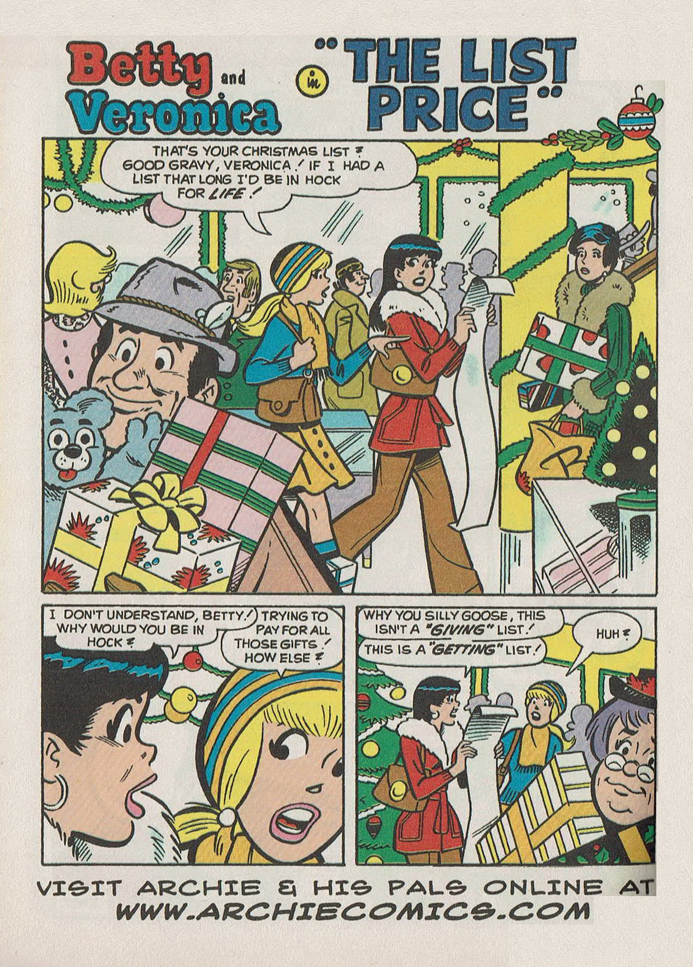 Read online Archie's Holiday Fun Digest comic -  Issue #12 - 50