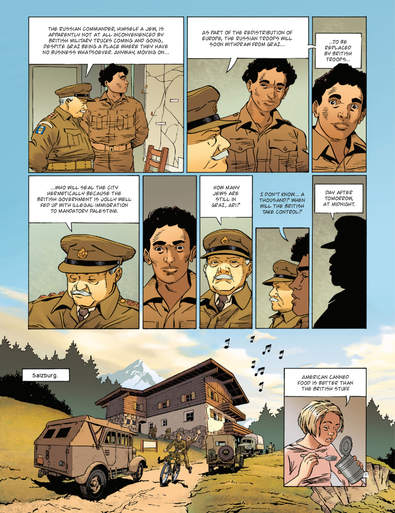 Read online The Jewish Brigade comic -  Issue #2 - 13