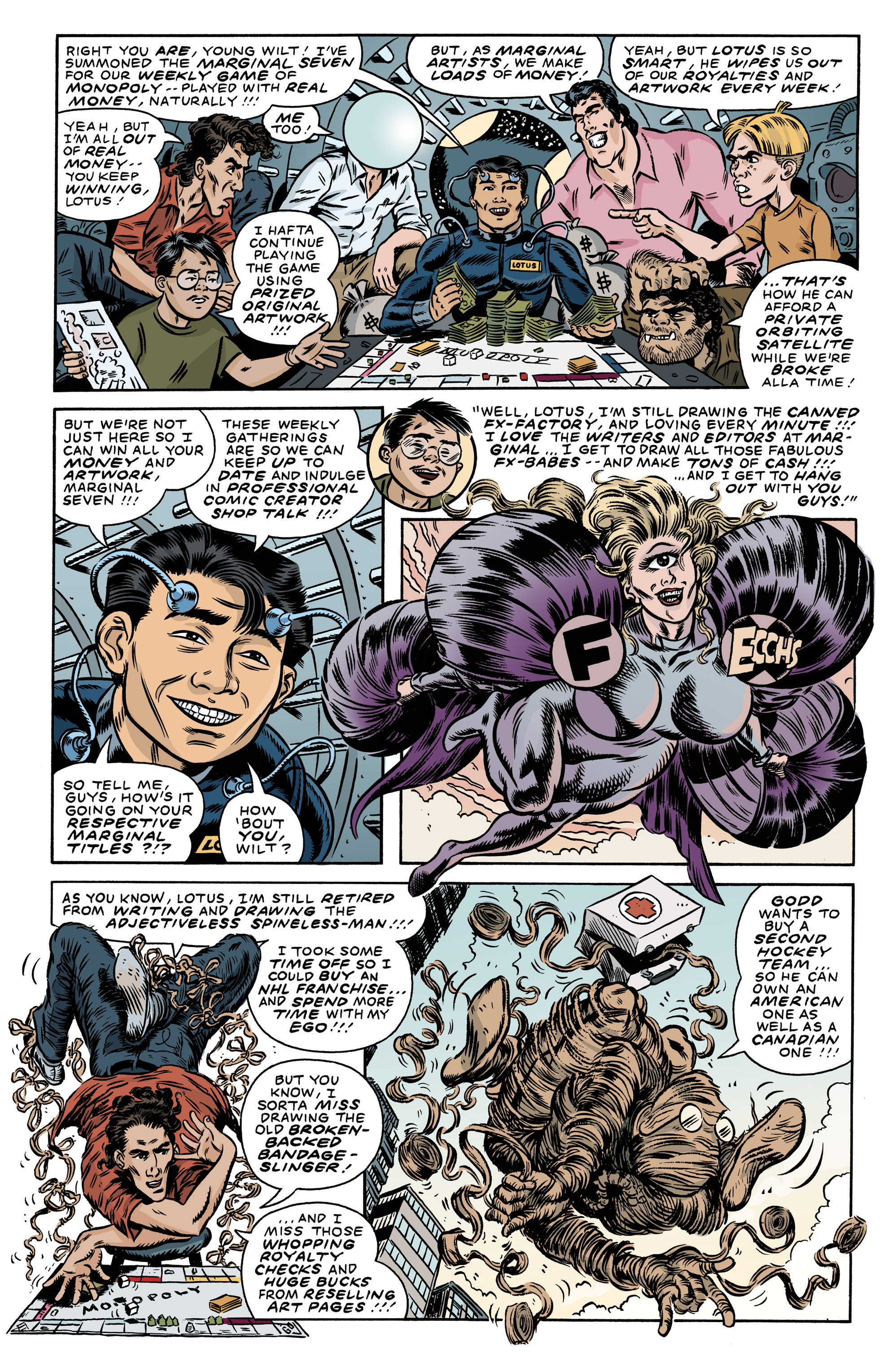 Read online Splitting Image 80-Page Giant comic -  Issue # Full - 5