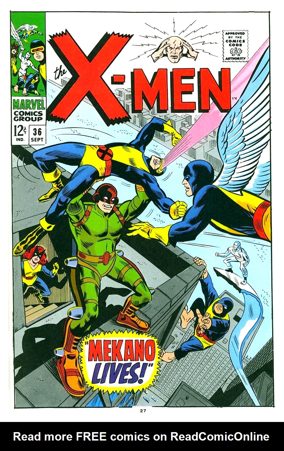 Read online The Official Marvel Index To The X-Men comic -  Issue #2 - 29