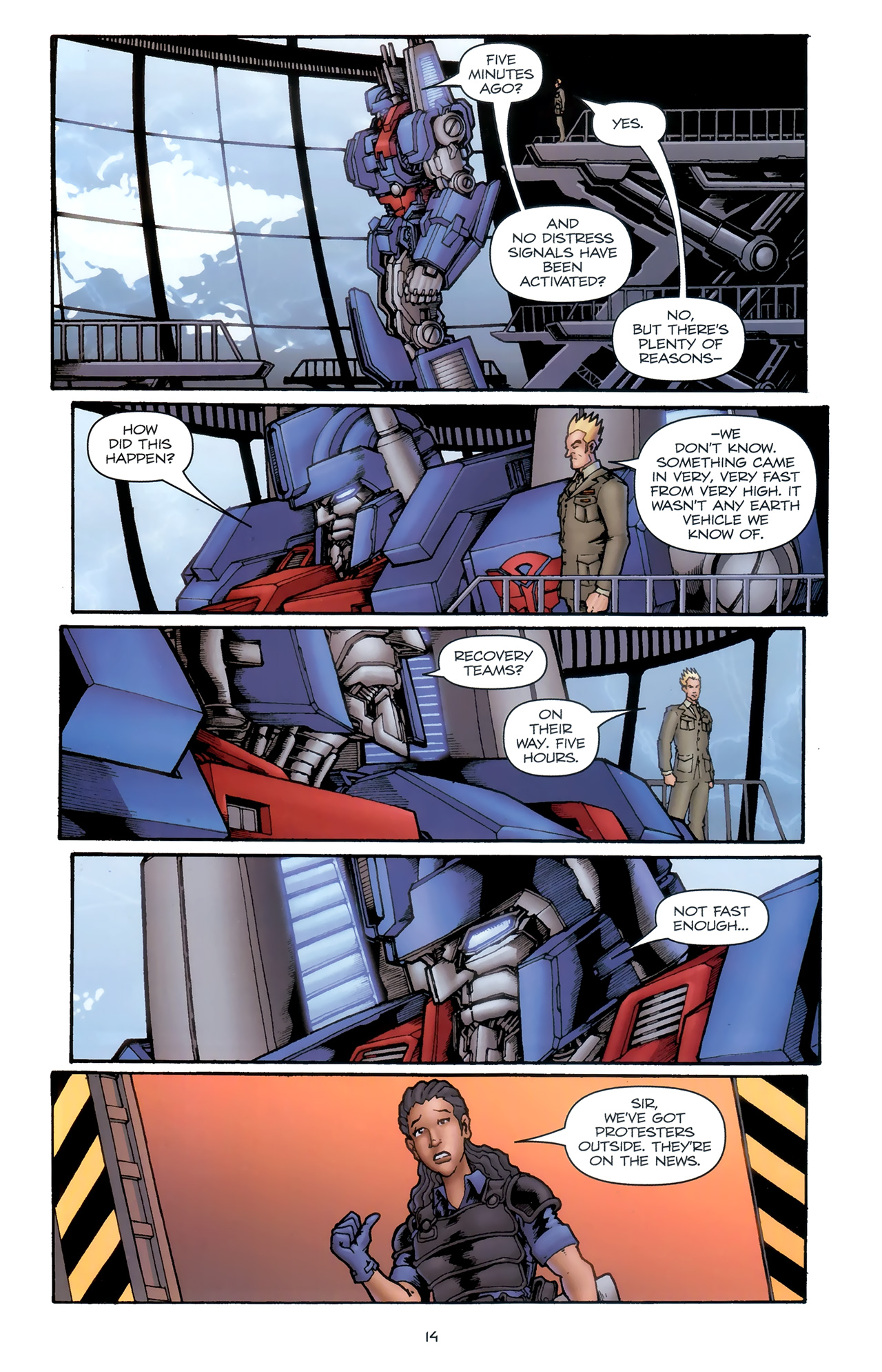Read online The Transformers (2009) comic -  Issue #14 - 17