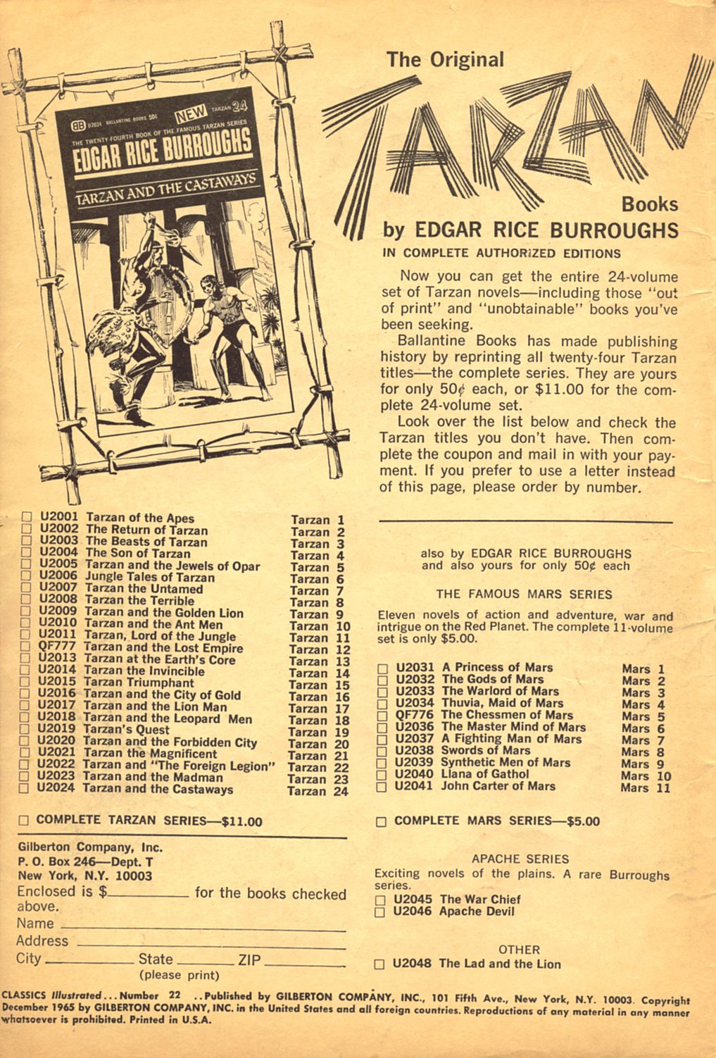 Read online Classics Illustrated comic -  Issue #22 - 2