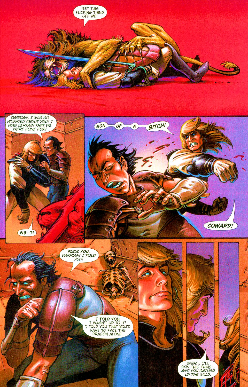 Read online Dawn: Three Tiers comic -  Issue #3 - 22