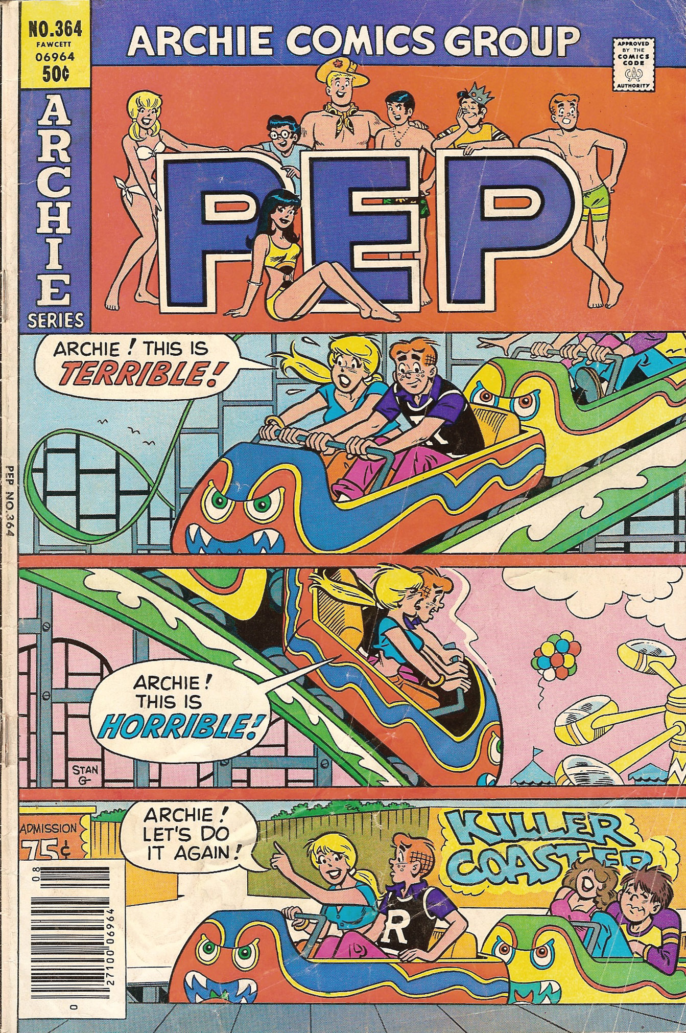 Read online Pep Comics comic -  Issue #364 - 1