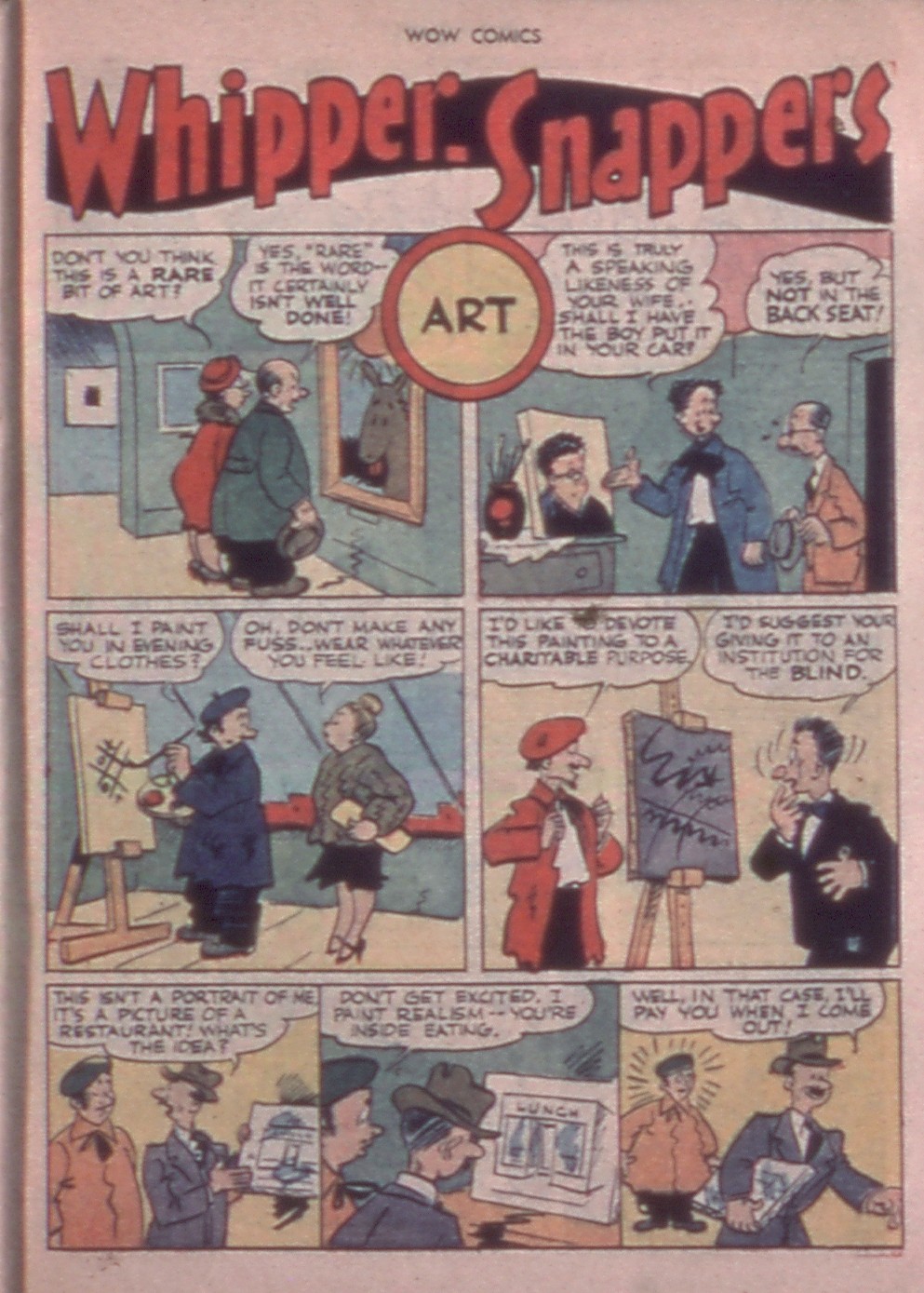 Read online Wow Comics comic -  Issue #49 - 49