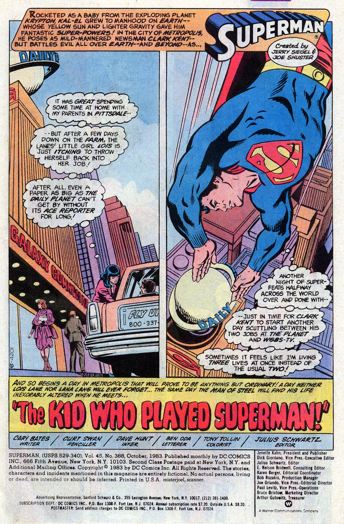 Read online Superman (1939) comic -  Issue #388 - 2
