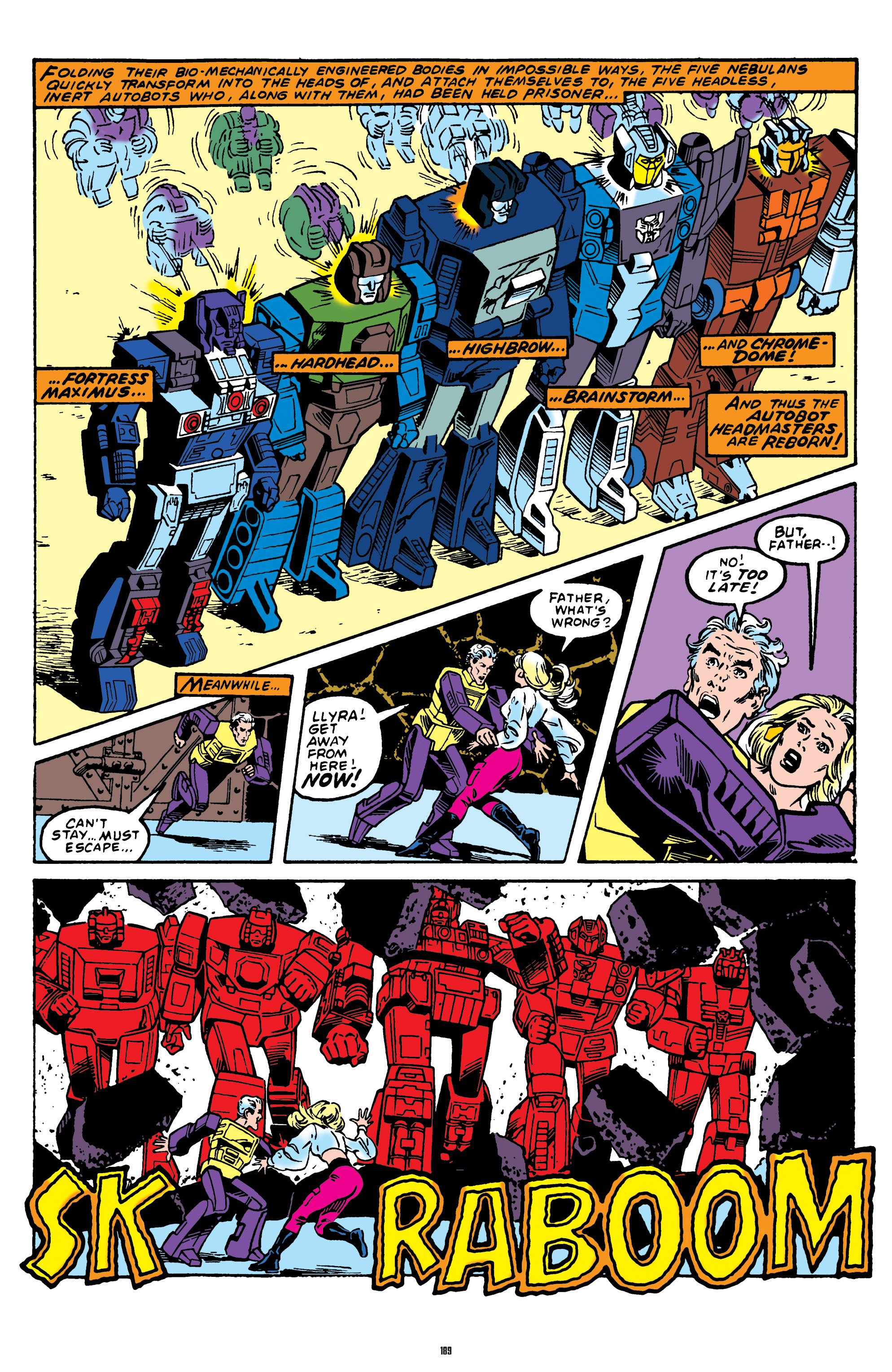 Read online The Transformers Classics comic -  Issue # TPB 7 - 188