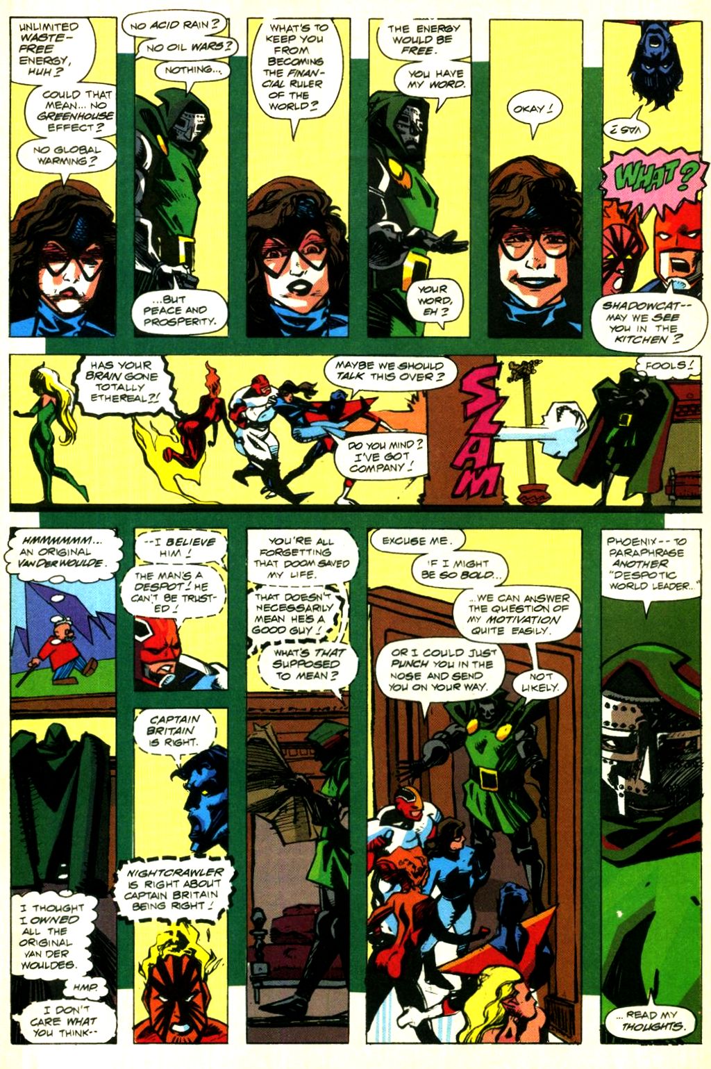 Read online Excalibur (1988) comic -  Issue #37 - 6