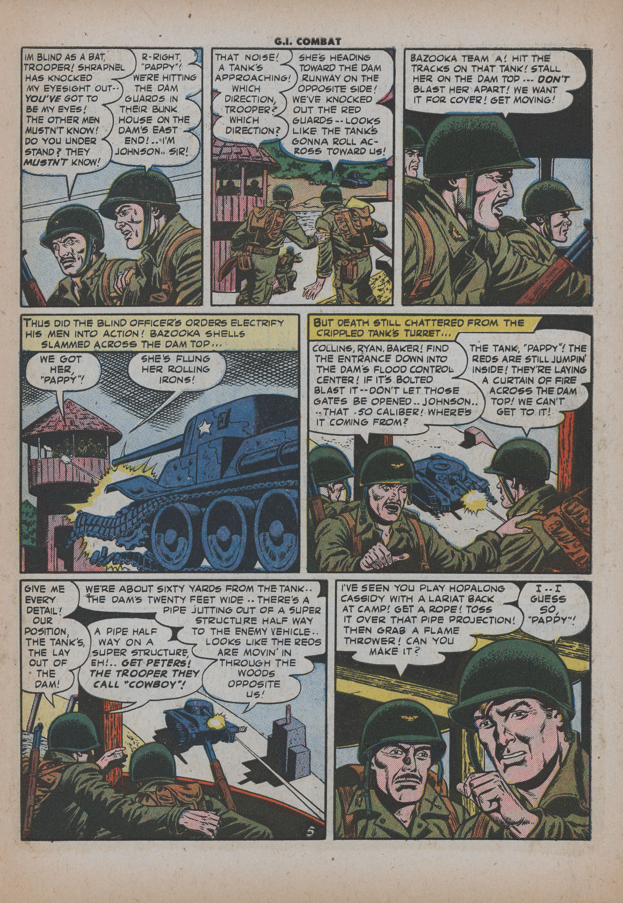 Read online G.I. Combat (1952) comic -  Issue #12 - 7