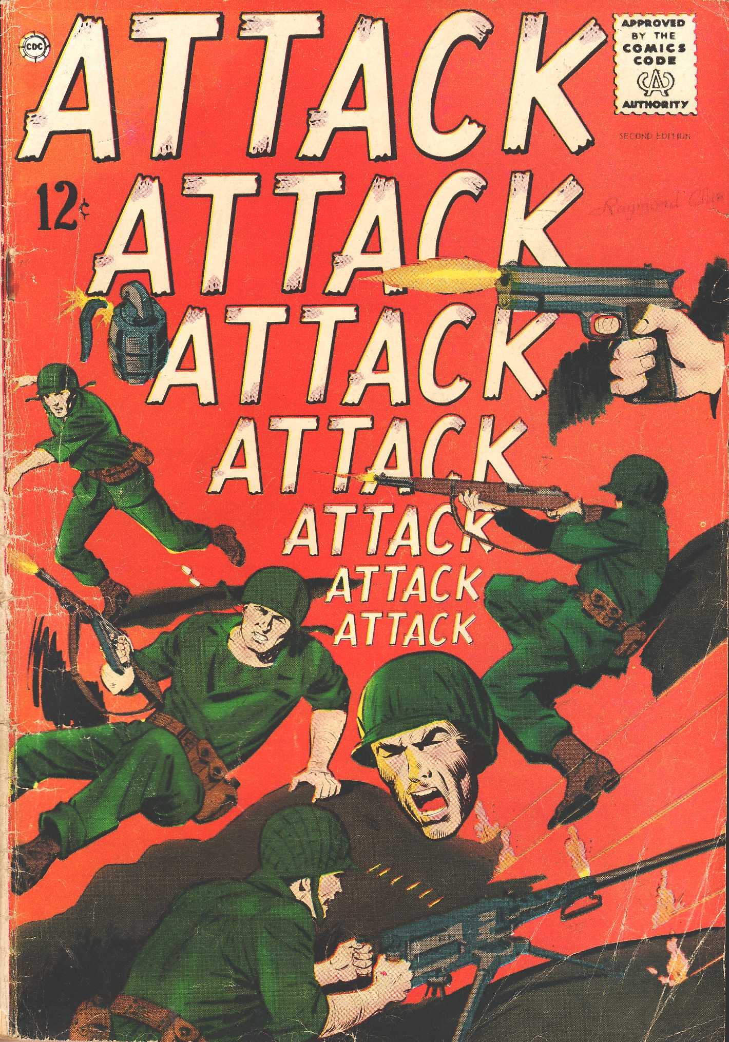 Read online Attack (1962) comic -  Issue #2 - 1