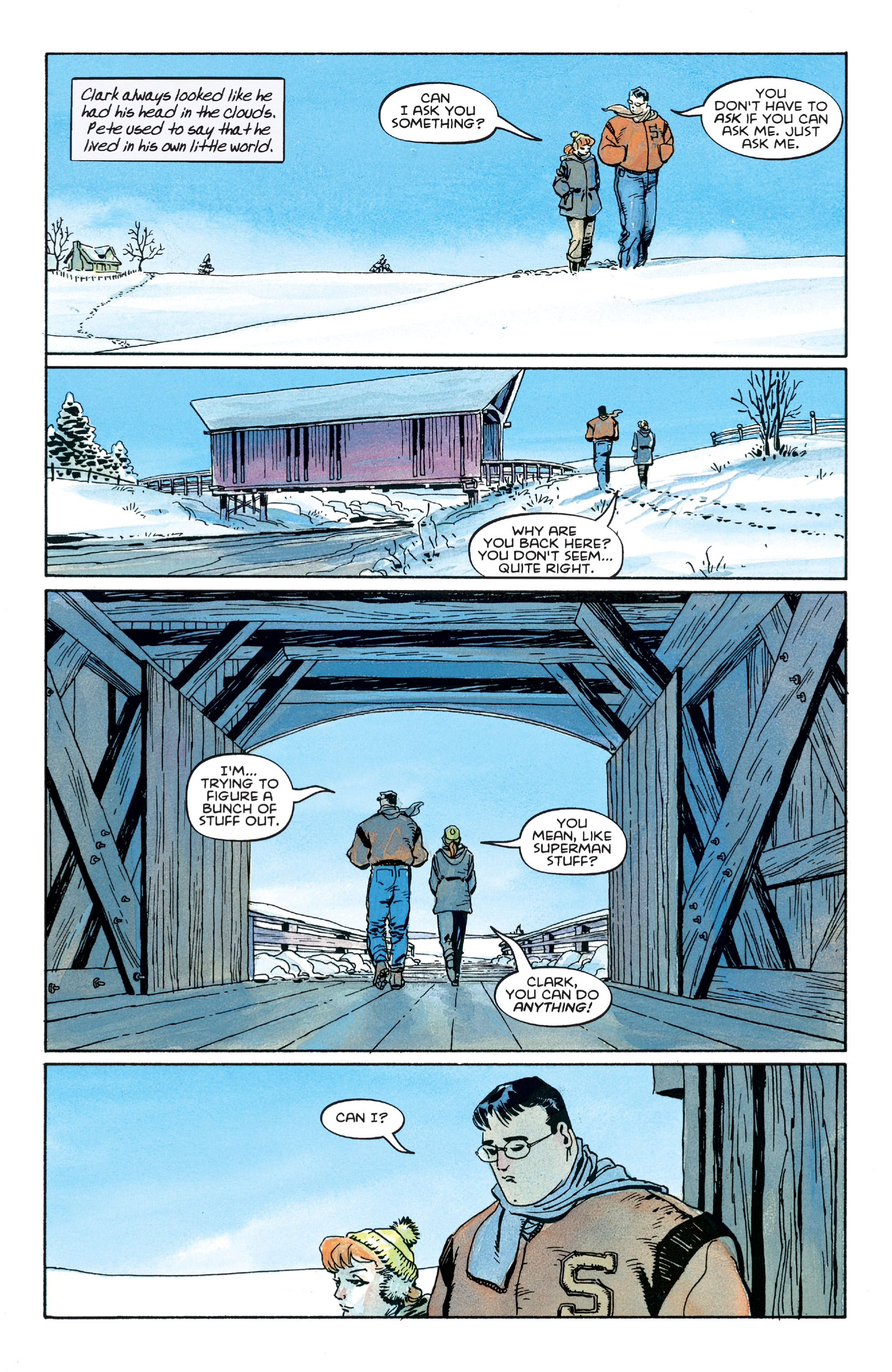 Read online Superman For All Seasons comic -  Issue #4 - 10