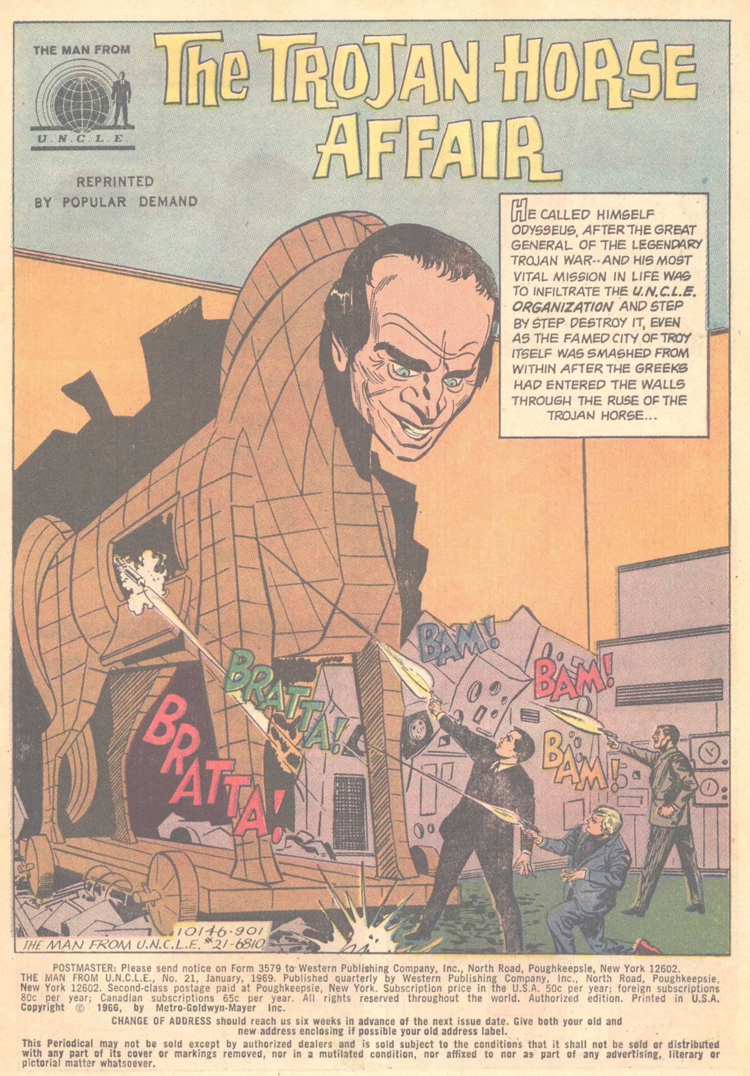Read online The Man From U.N.C.L.E. comic -  Issue #21 - 3