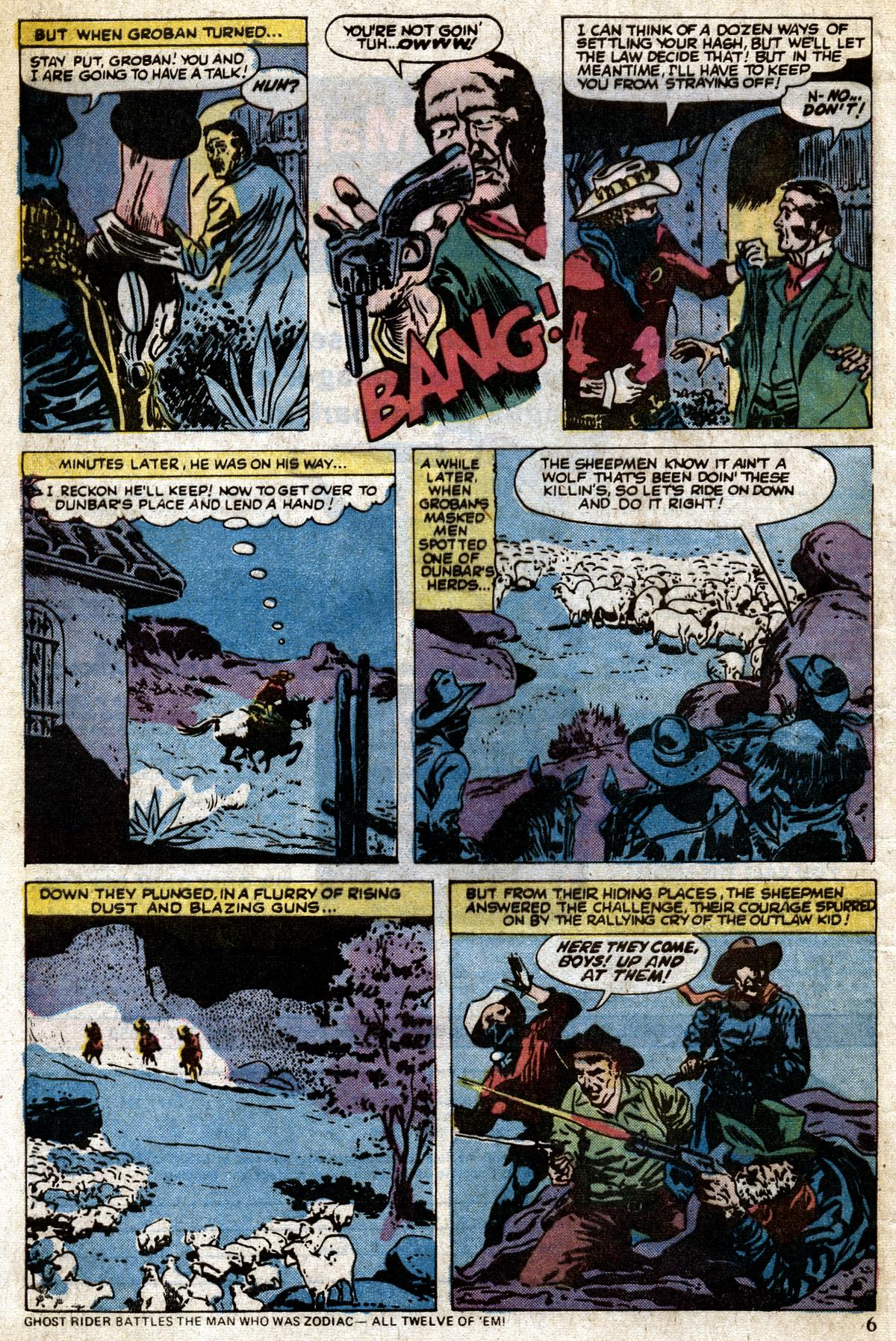 Read online The Outlaw Kid (1970) comic -  Issue #23 - 8